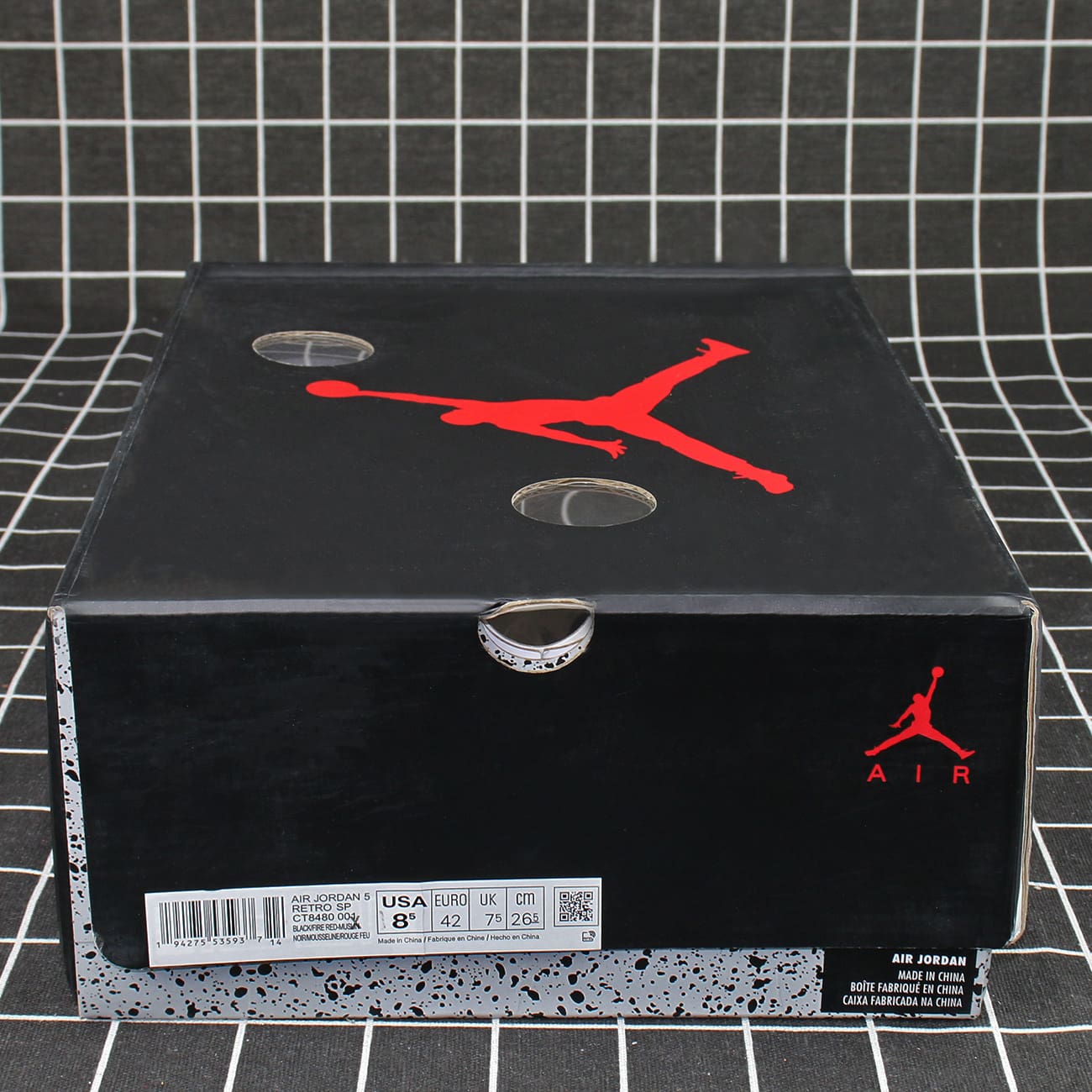 Air Jordan 5 Retro Black Replica