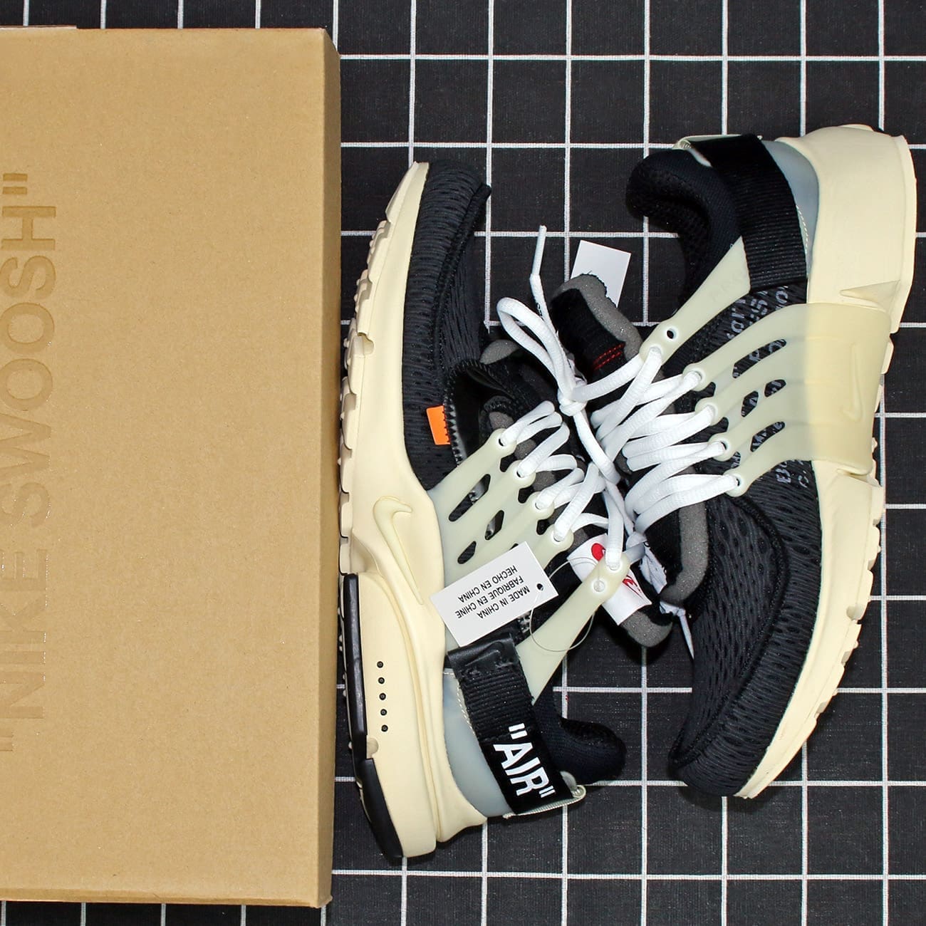 Nike Air Presto Black White Replica