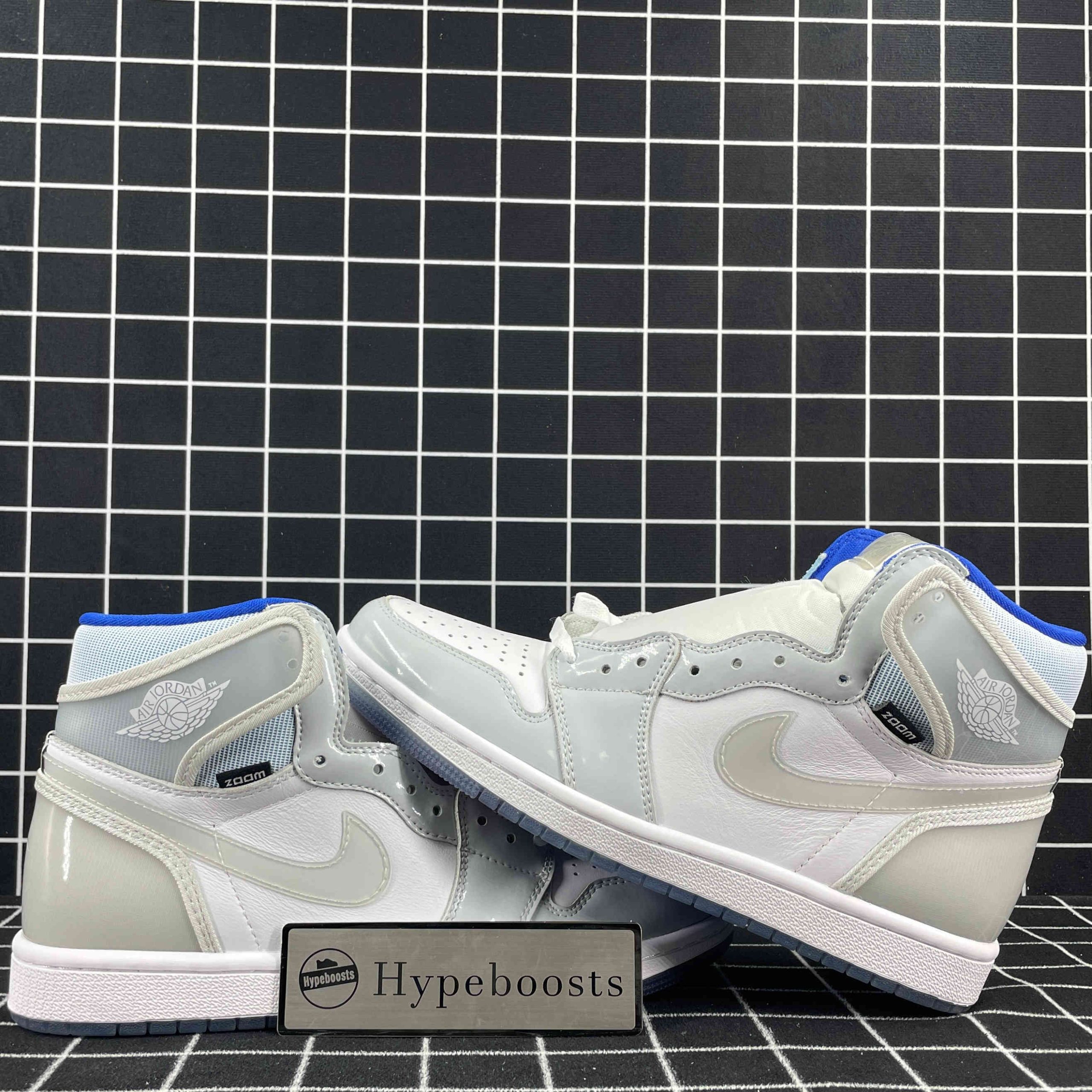 Jordan 1 Retro High Zoom White Racer Blue Replica