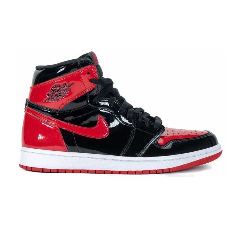 Air Jordan 1 High OG Bred Patent Replica