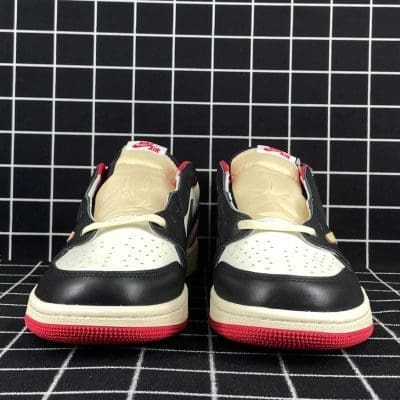 Travis Scott x Air Jordan 1 TS White Black University Red Replica