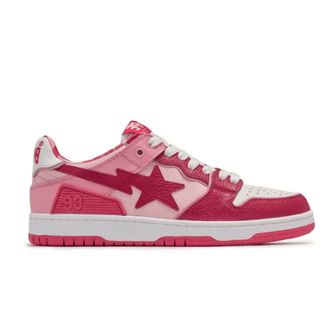 A Bathing Ape Bape Sk8 Sta ABC Camo Pink (2022) Replica