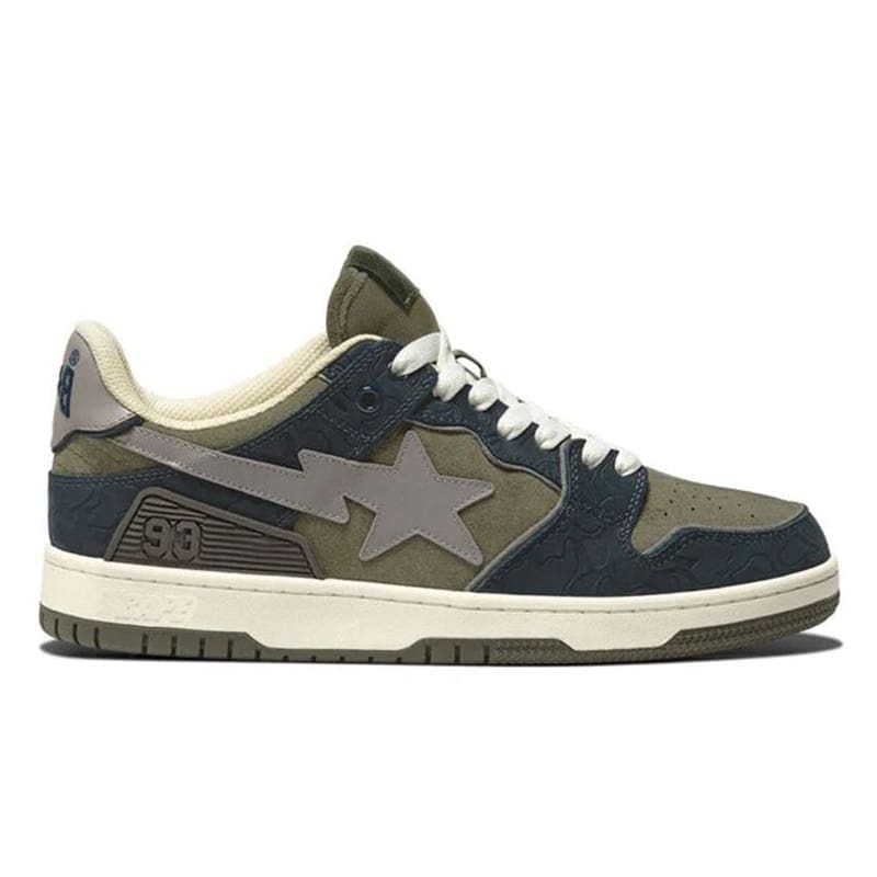 Bapesta Grey Blue Replica