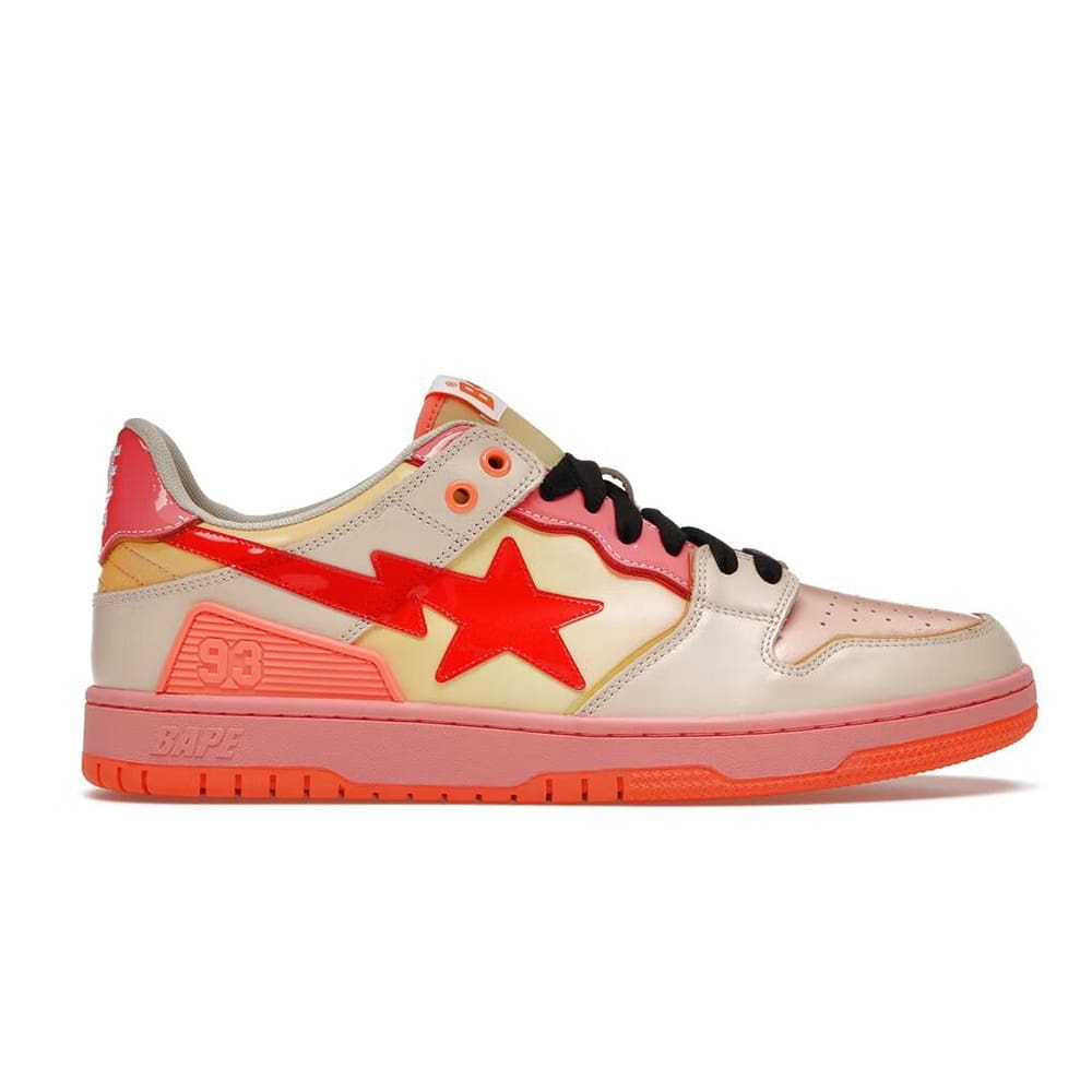 A Bathing Ape Bape Sk8 Sta Orange Replica