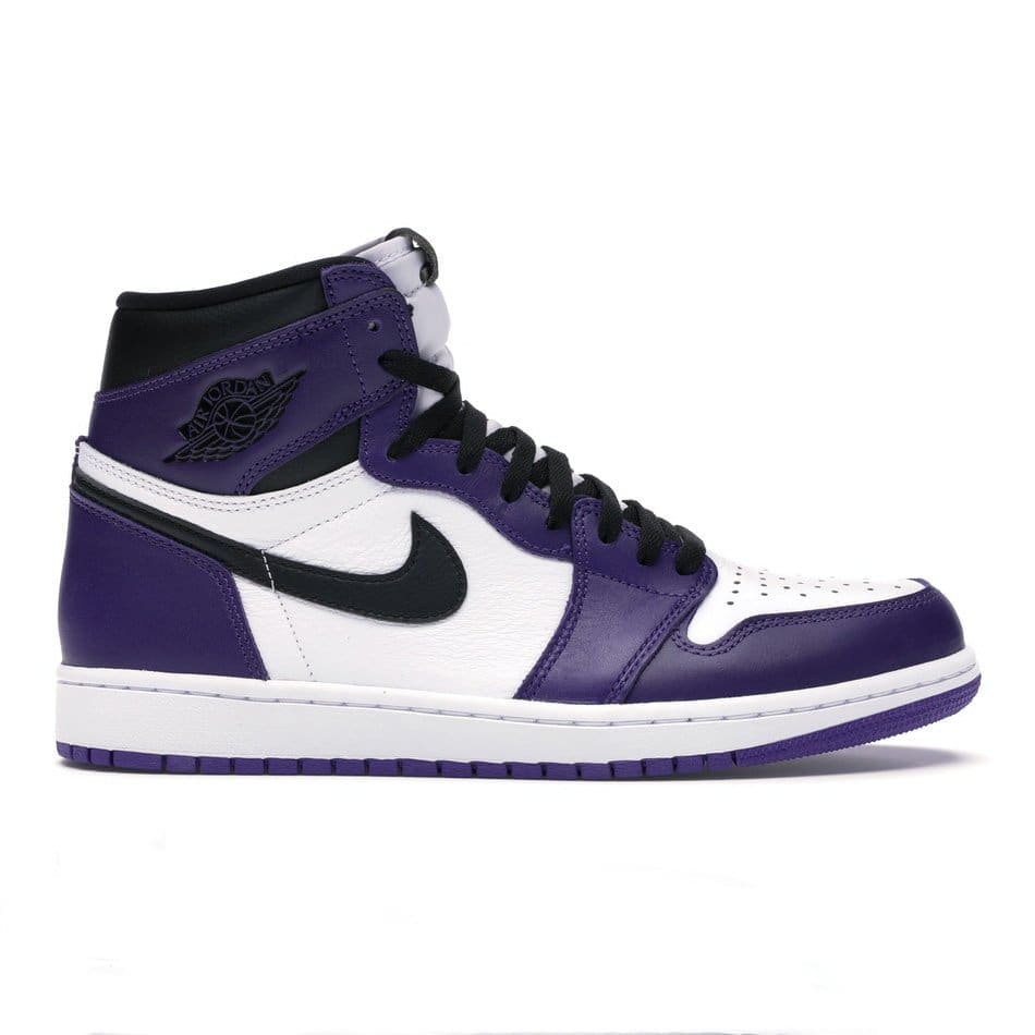 Special Offer Jordan 1 Retro High Court Purple White Replica