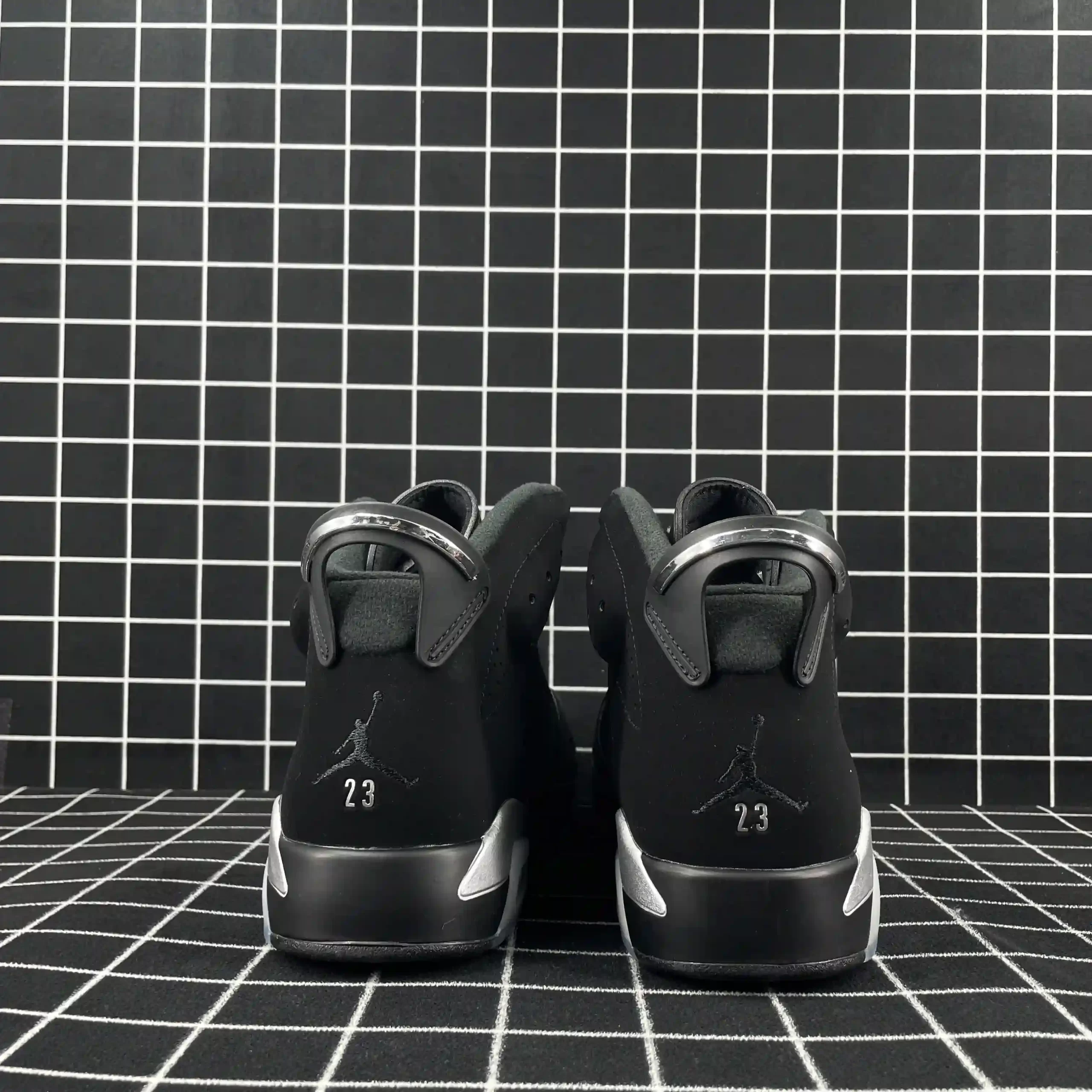 jordan 6 retro Ch*0me metallic silver replica