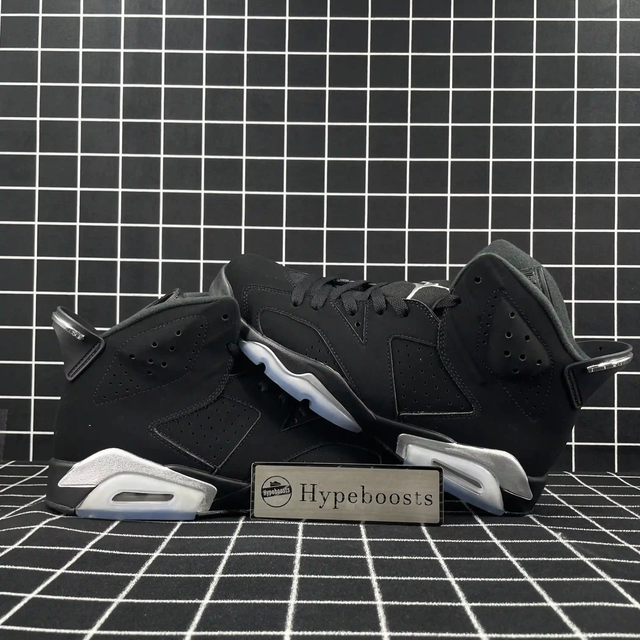 jordan 6 retro Ch*0me metallic silver replica