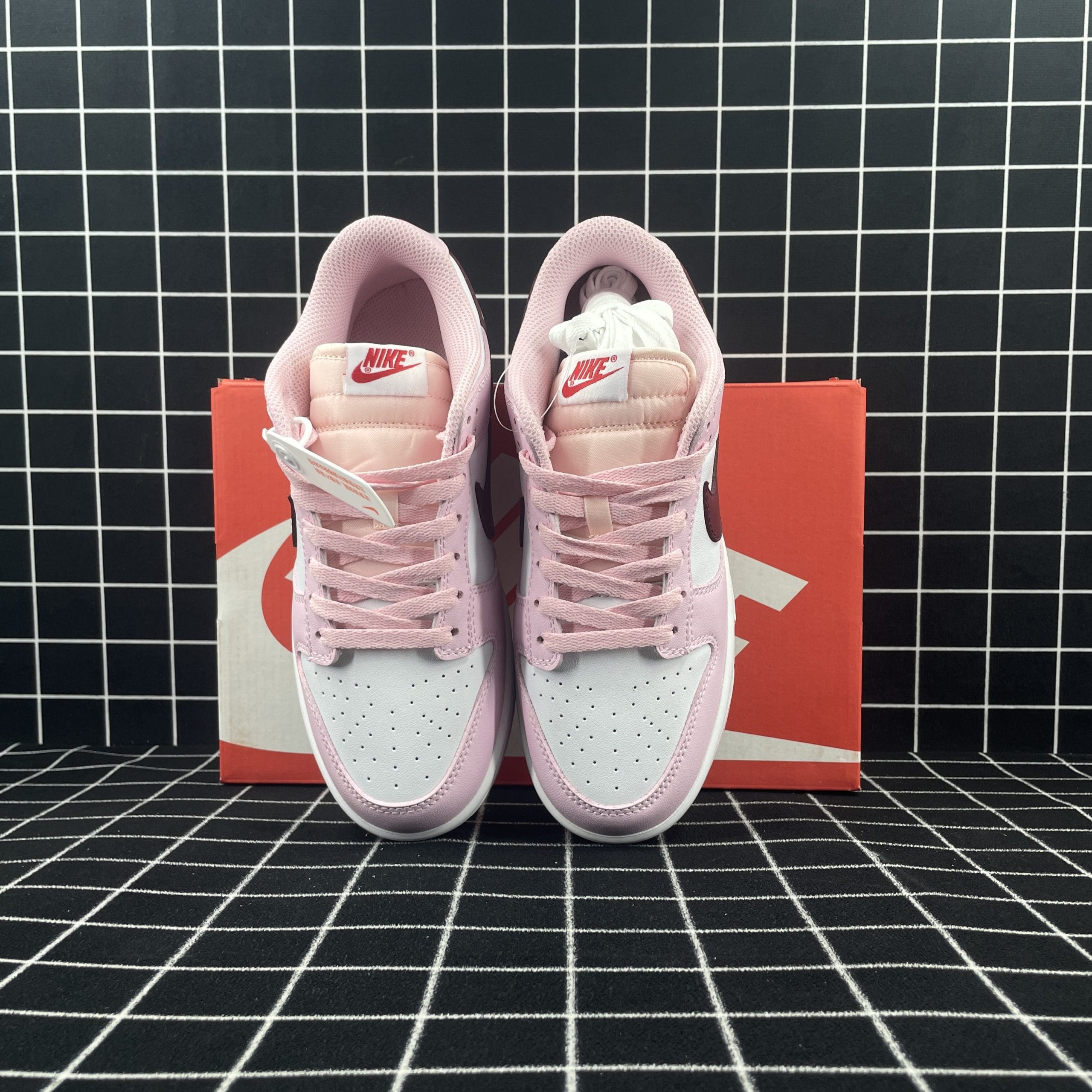 Nike Dunk Low Pink Foam Red White Replica