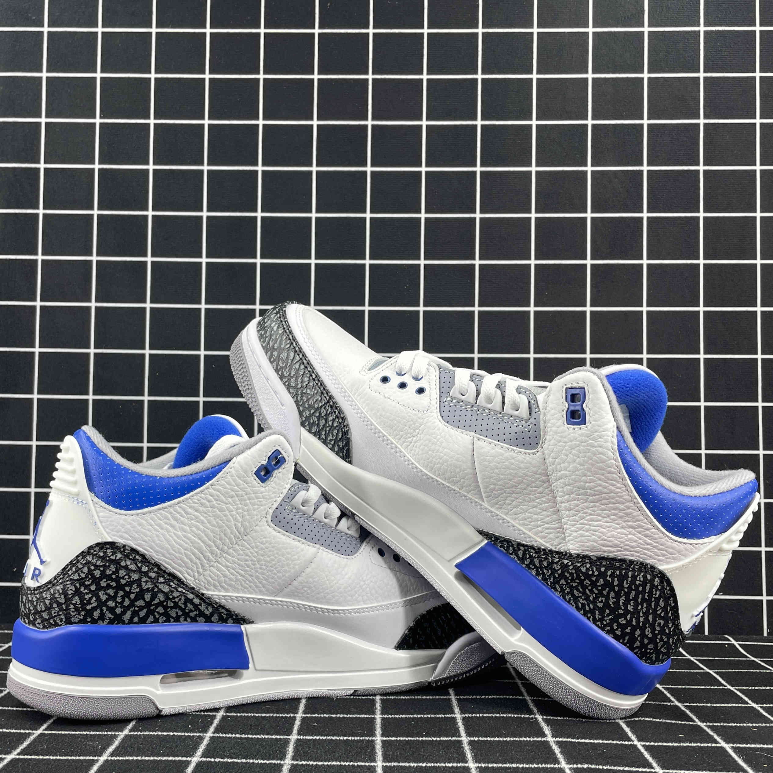 Air Jordan 3 Retro GS Racer Blue Replica