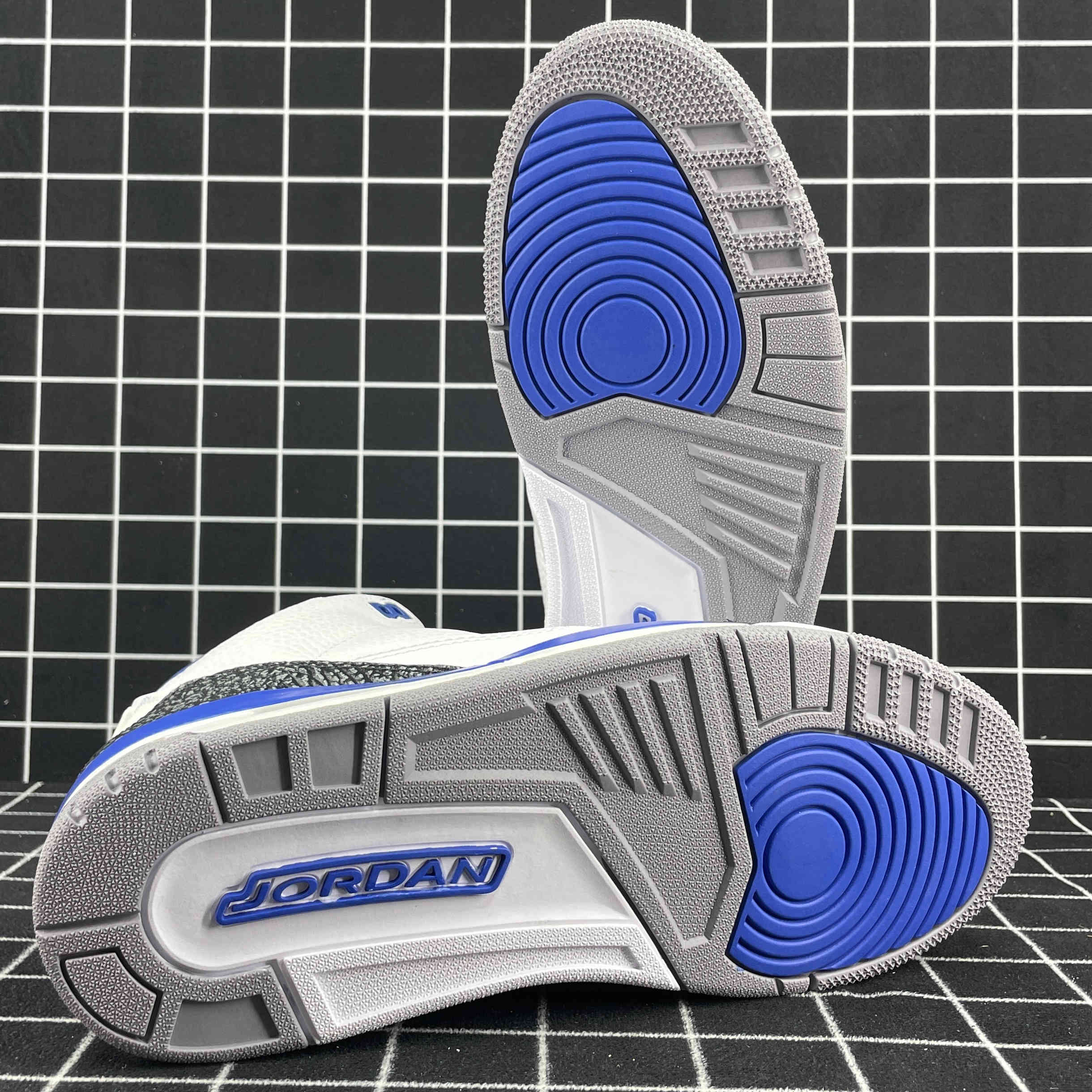 Air Jordan 3 Retro GS Racer Blue Replica