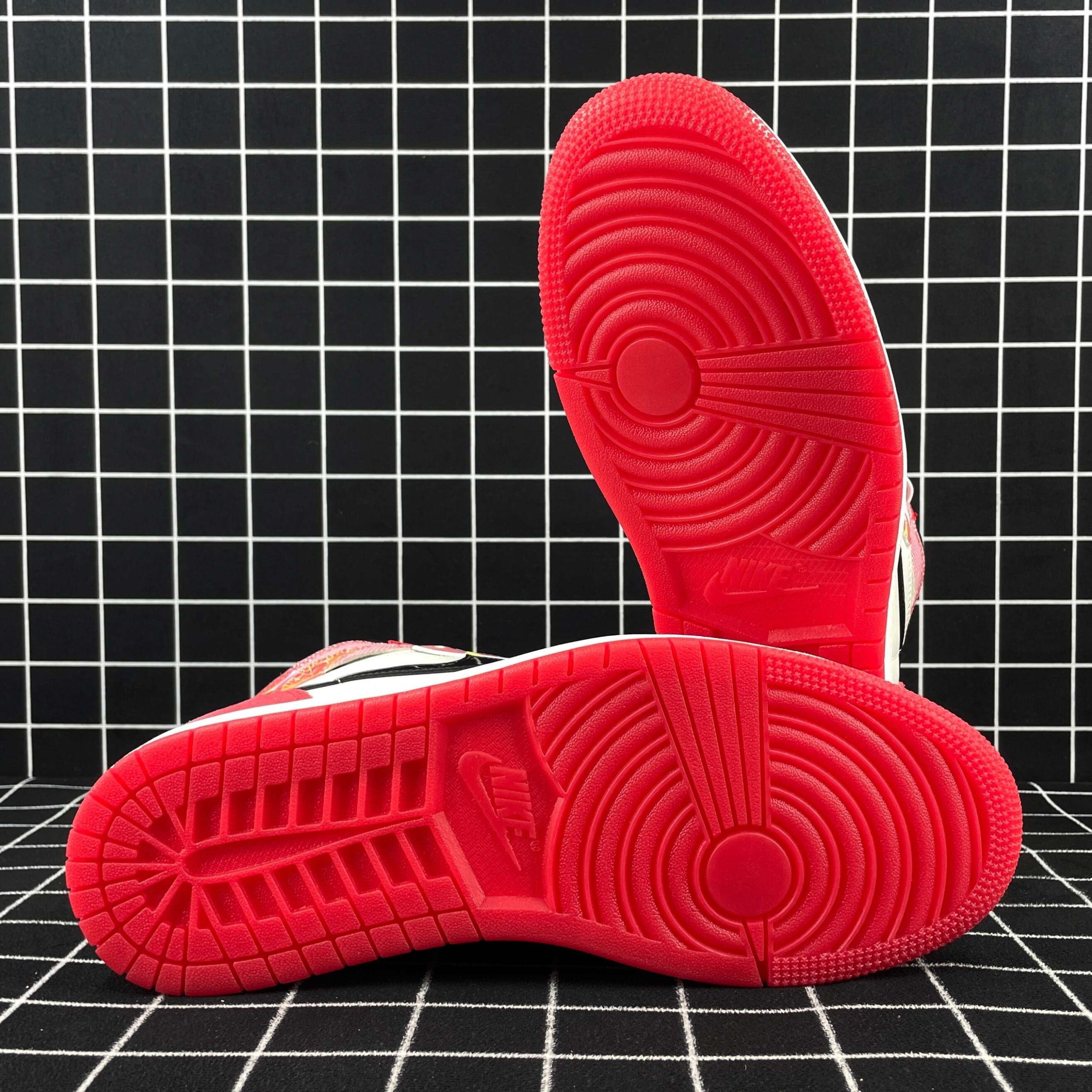 Jordan 1 High OG Spider-Man Across the Spider-Verse Replica