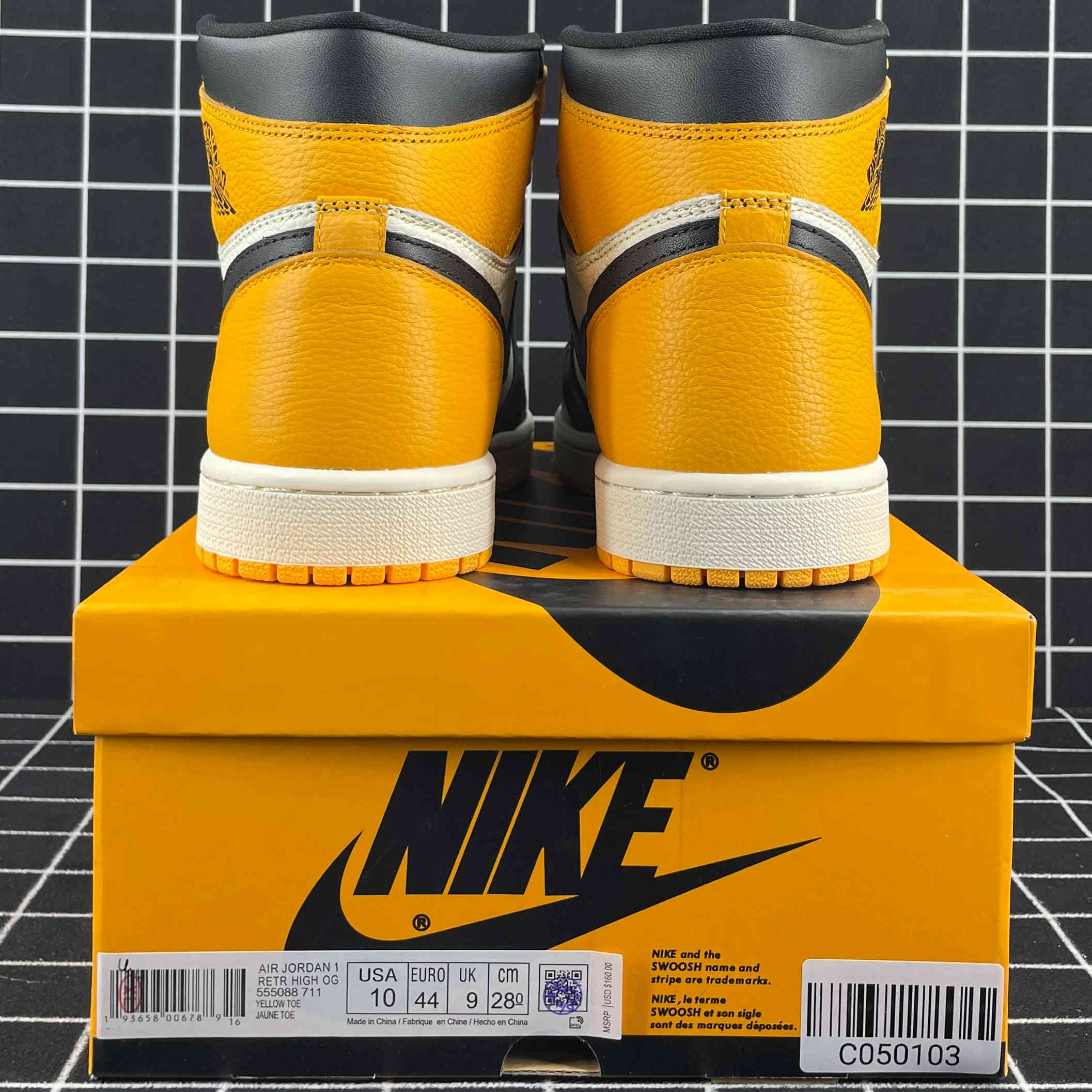 Jordan 1 Retro High OG Taxi Replica