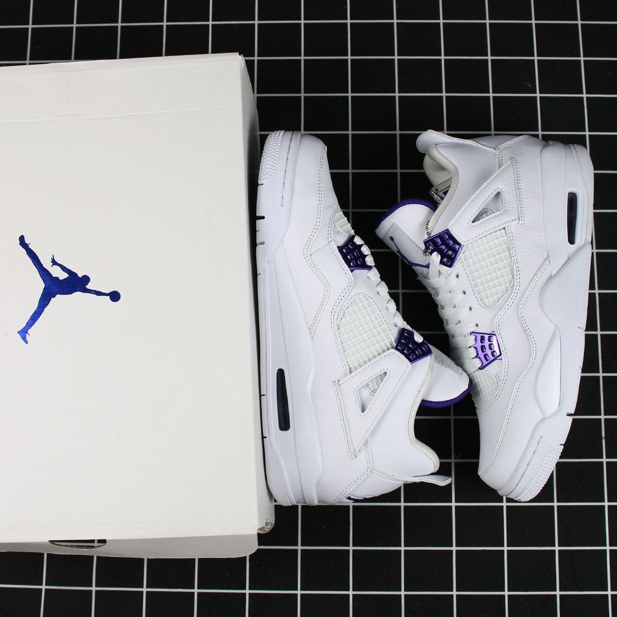 Jordan 4 Retro Metallic Purple Replica