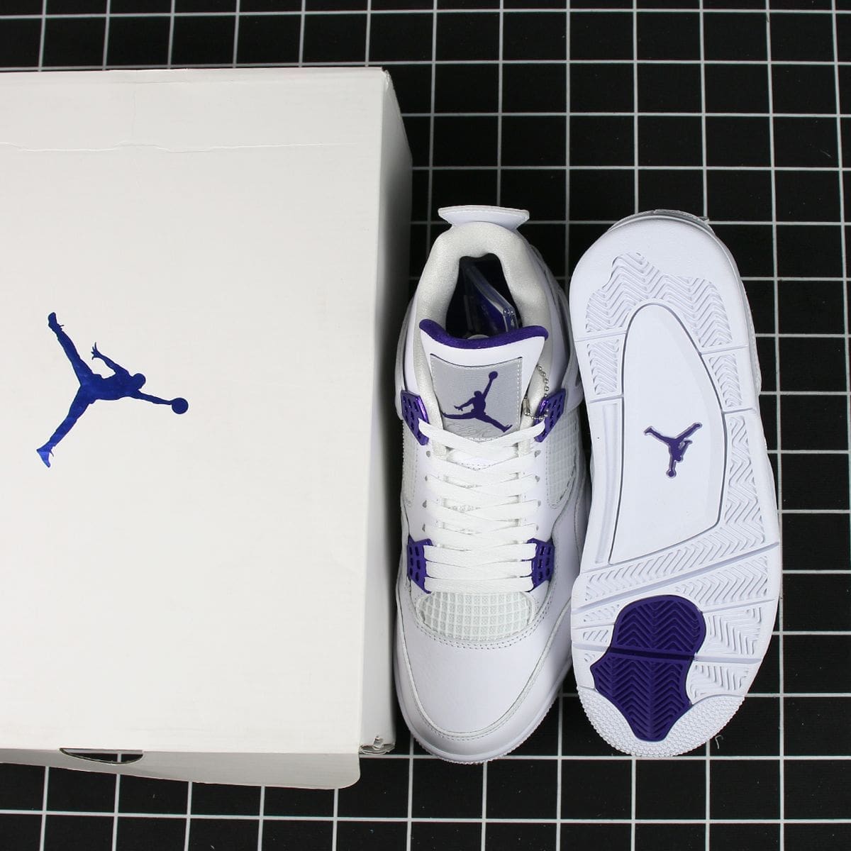 Jordan 4 Retro Metallic Purple Replica