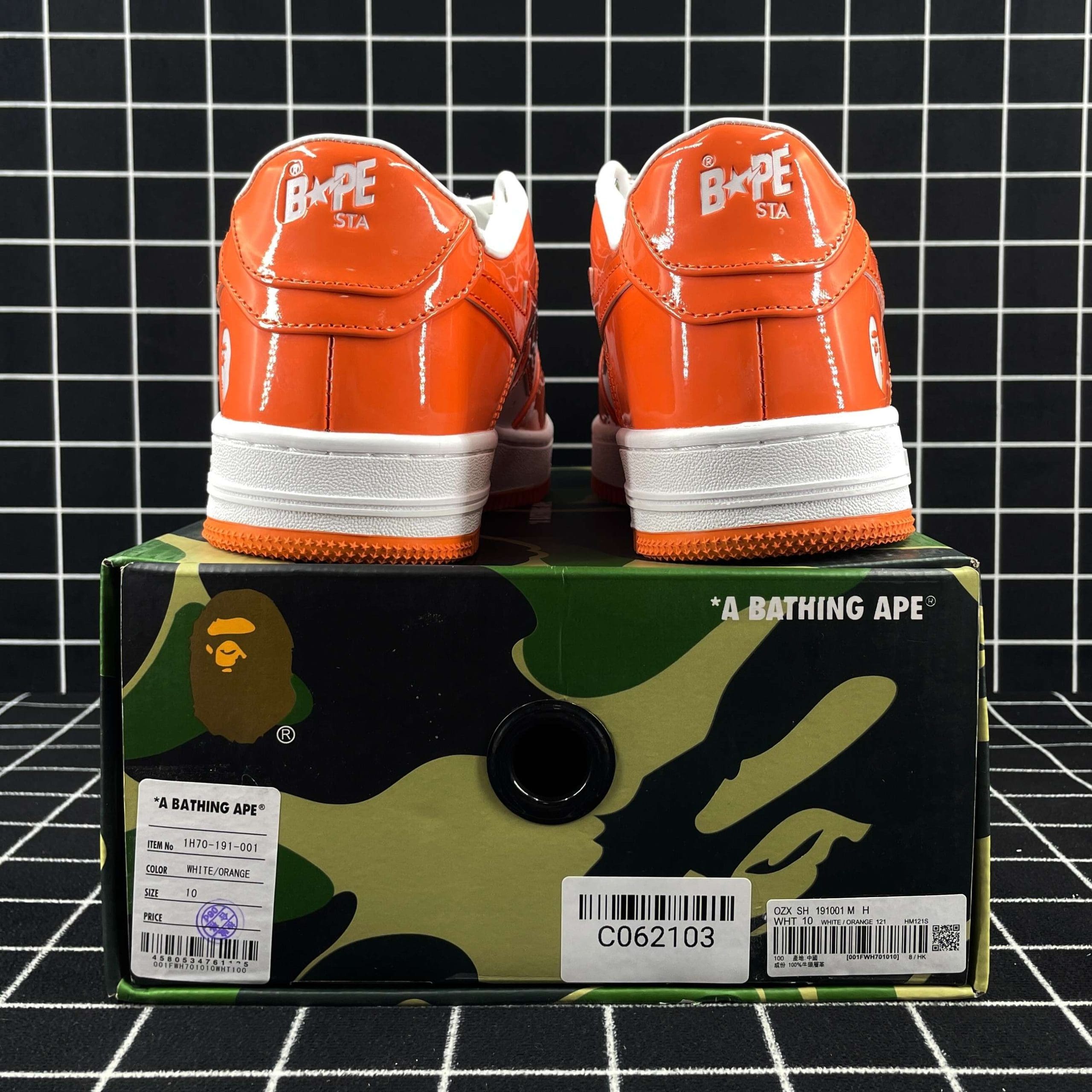 Bapesta Orange Replica