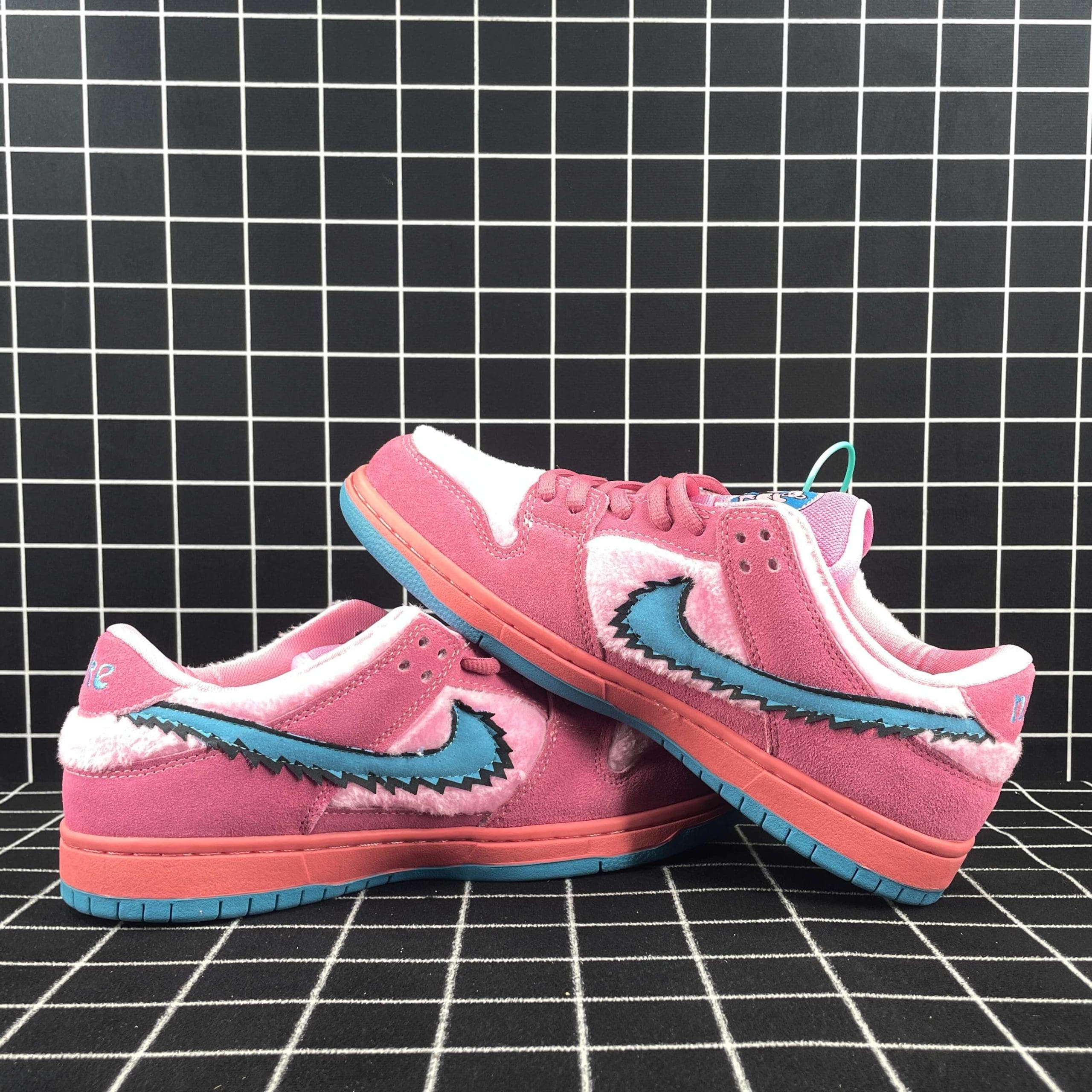 Grateful Dead x Dunk Low SB Pink Bear Replica