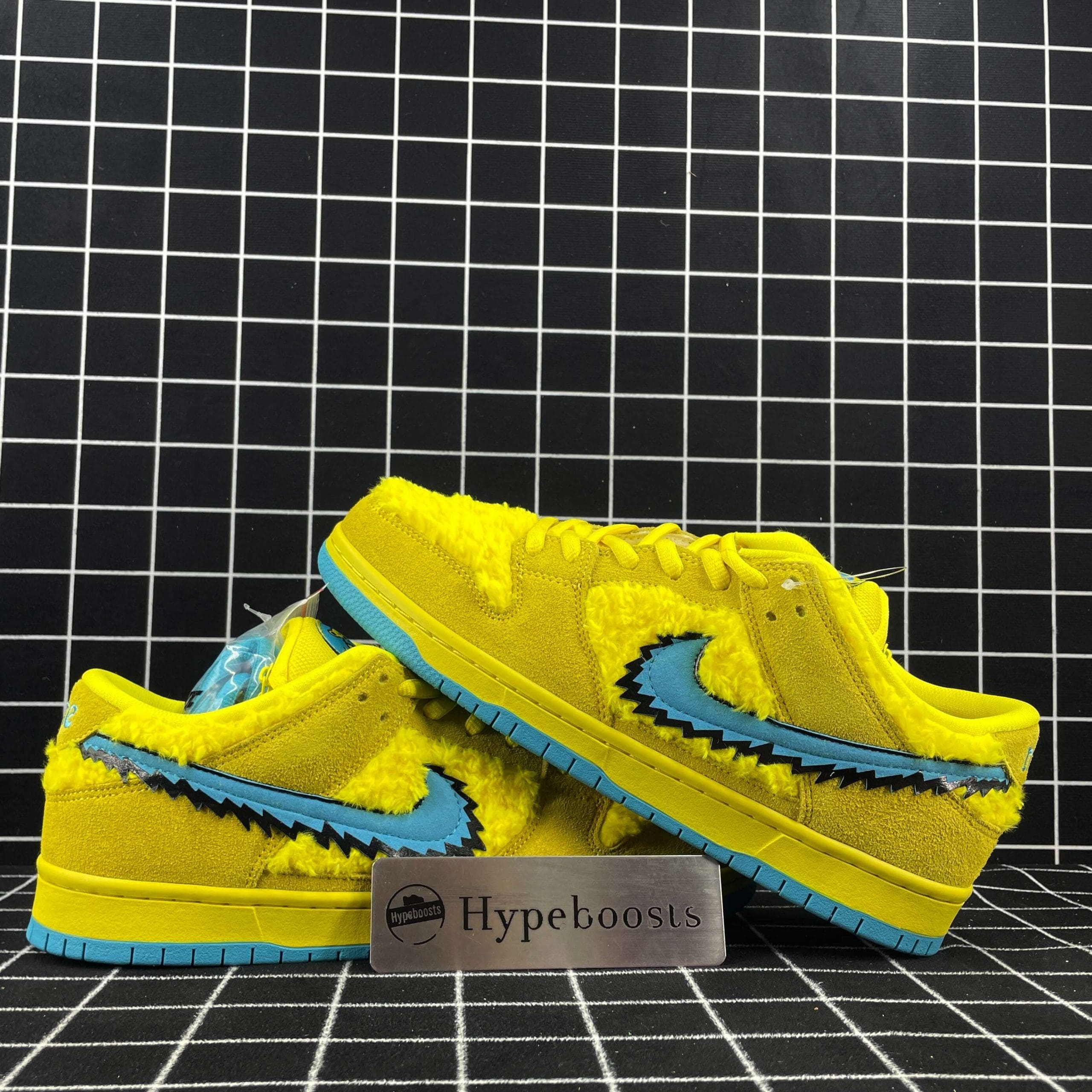 Grateful Dead x Nike SB Dunk Low Yellow Bear Replica