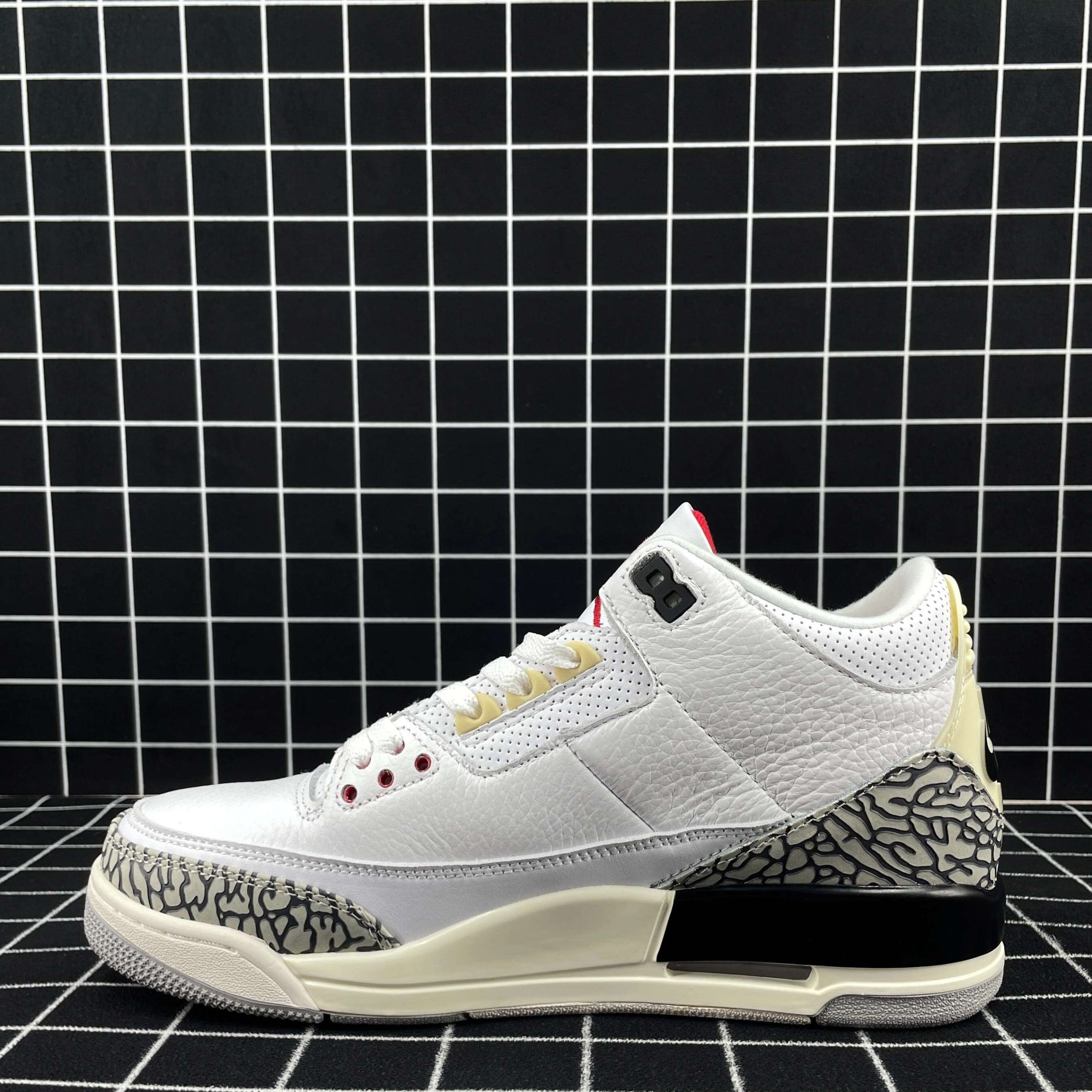 Jordan 3 Retro White Cement Reimagined Replica