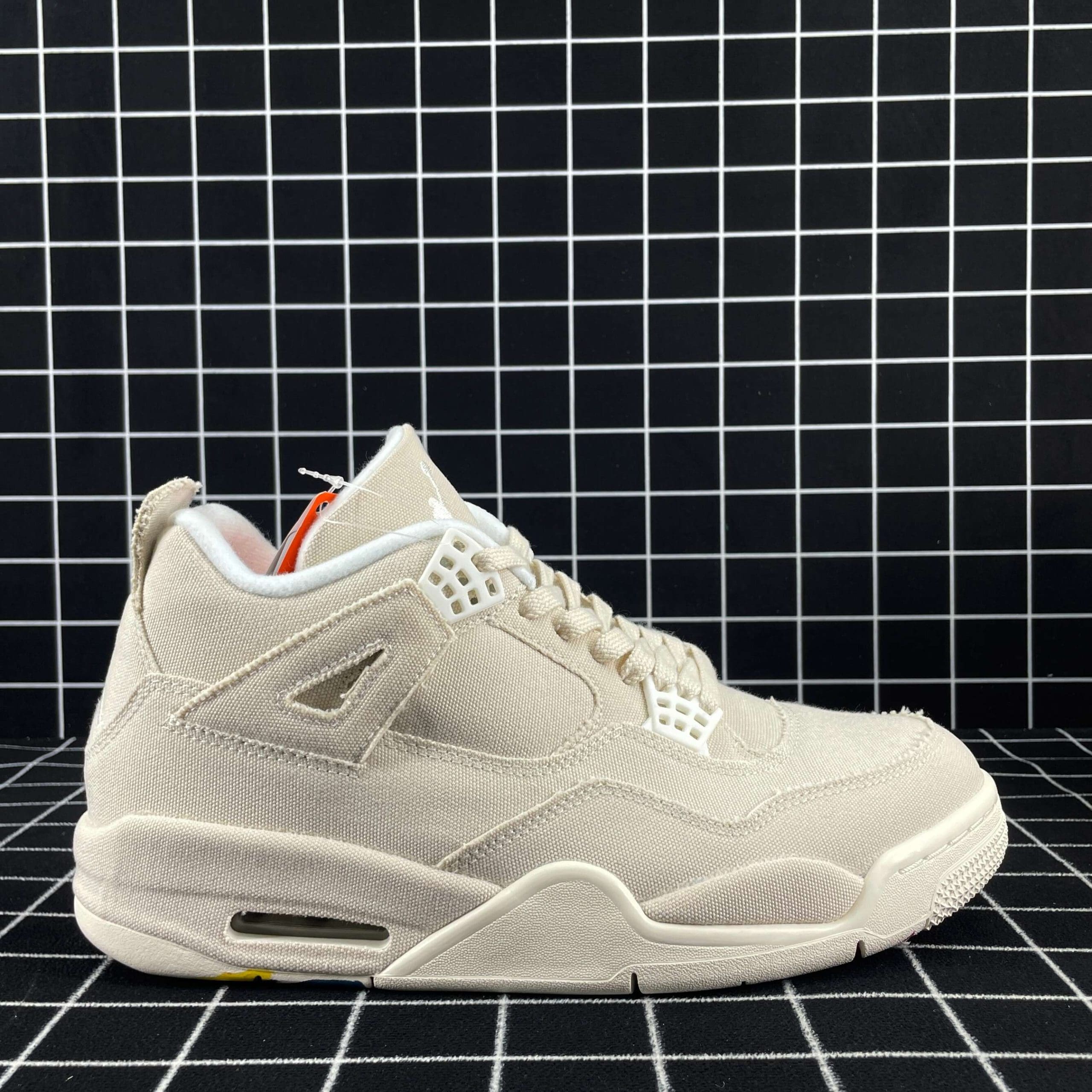 Jordan 4 Retro Blank Canvas Replica