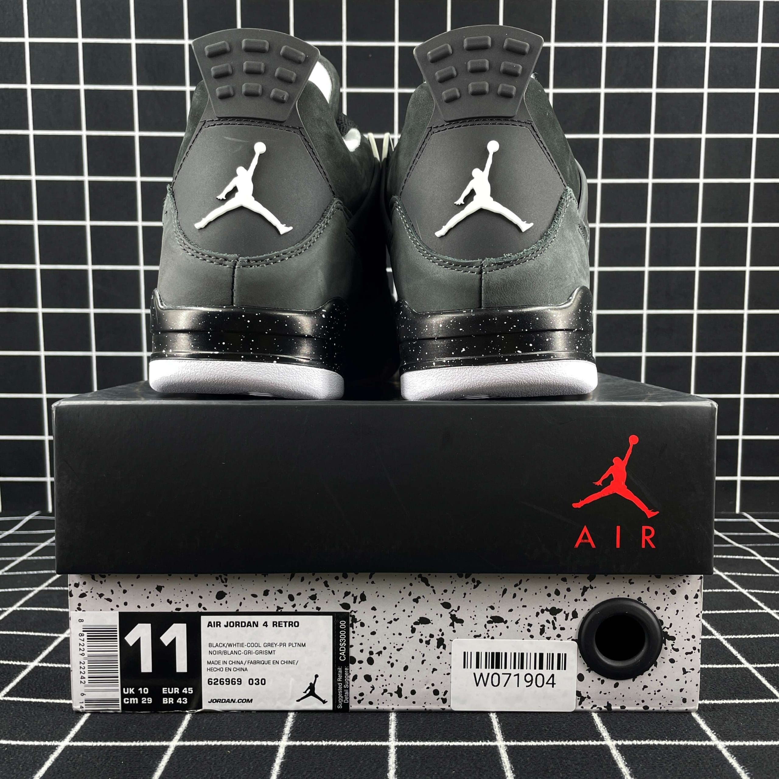 Jordan 4 Retro Fear Pack Replica