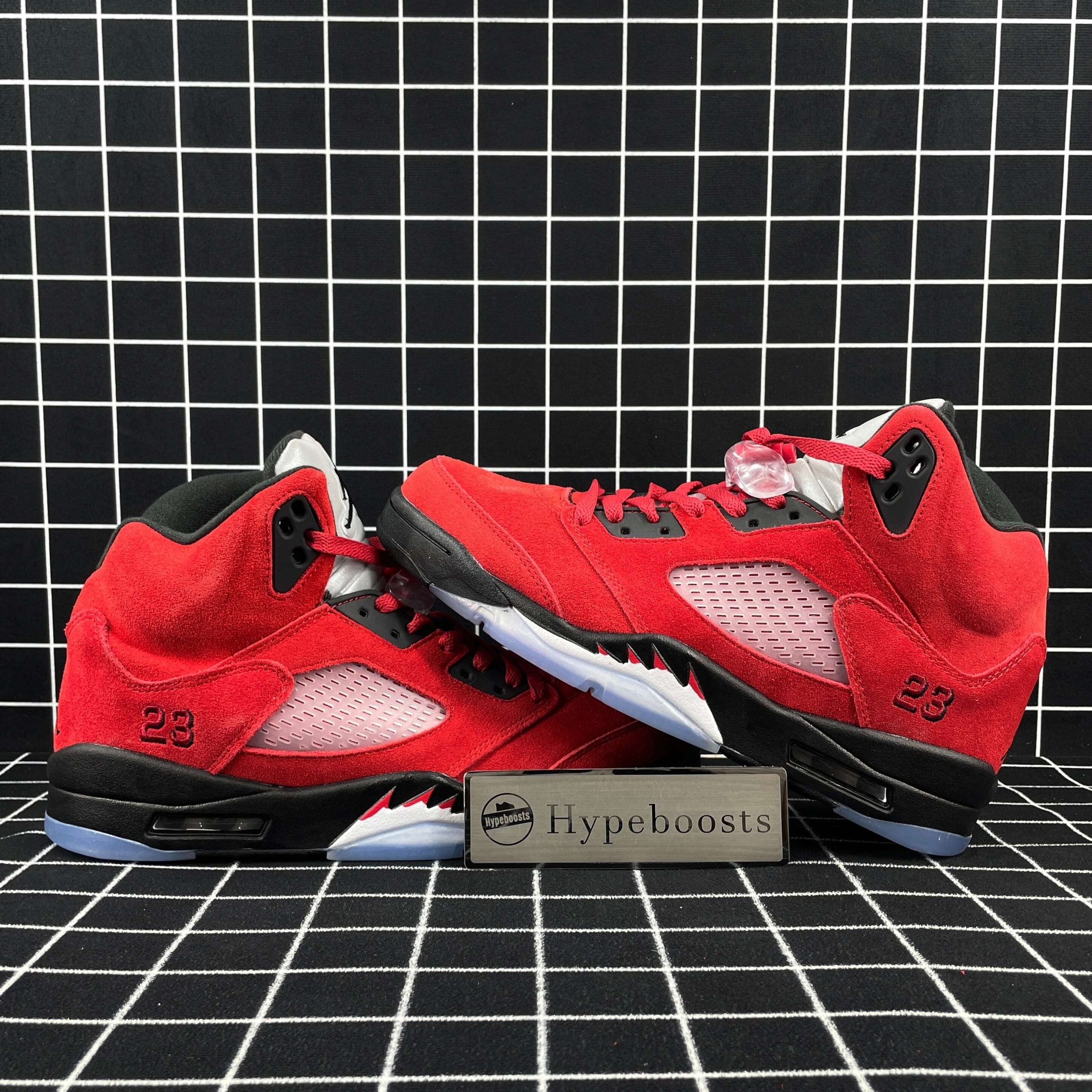 Jordan 5 Retro DMP Raging Bull Red Suede Replica
