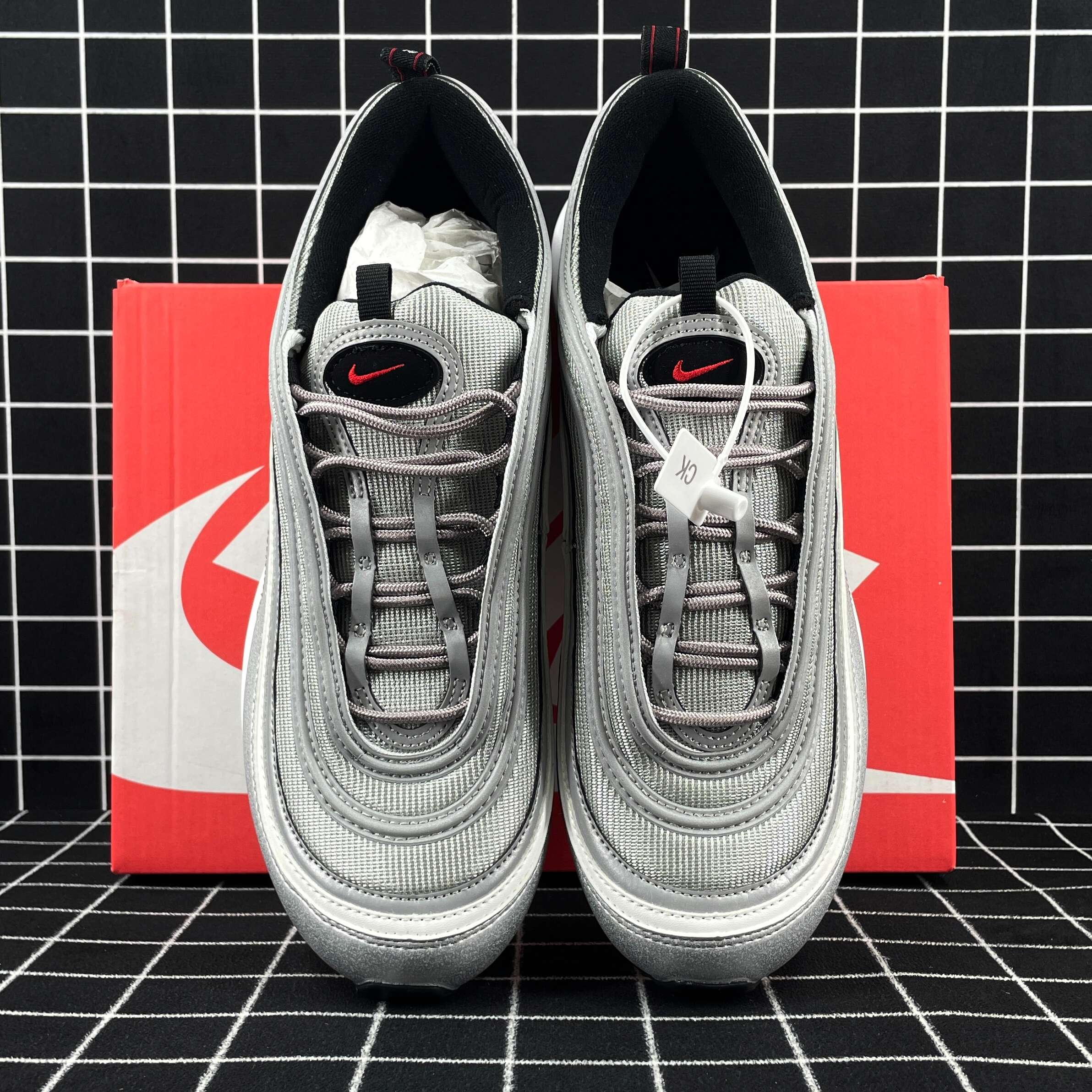 Men’s Air Max 97 OG QS Silver Bullet 2017 Sneakeasy Exclusive Replica