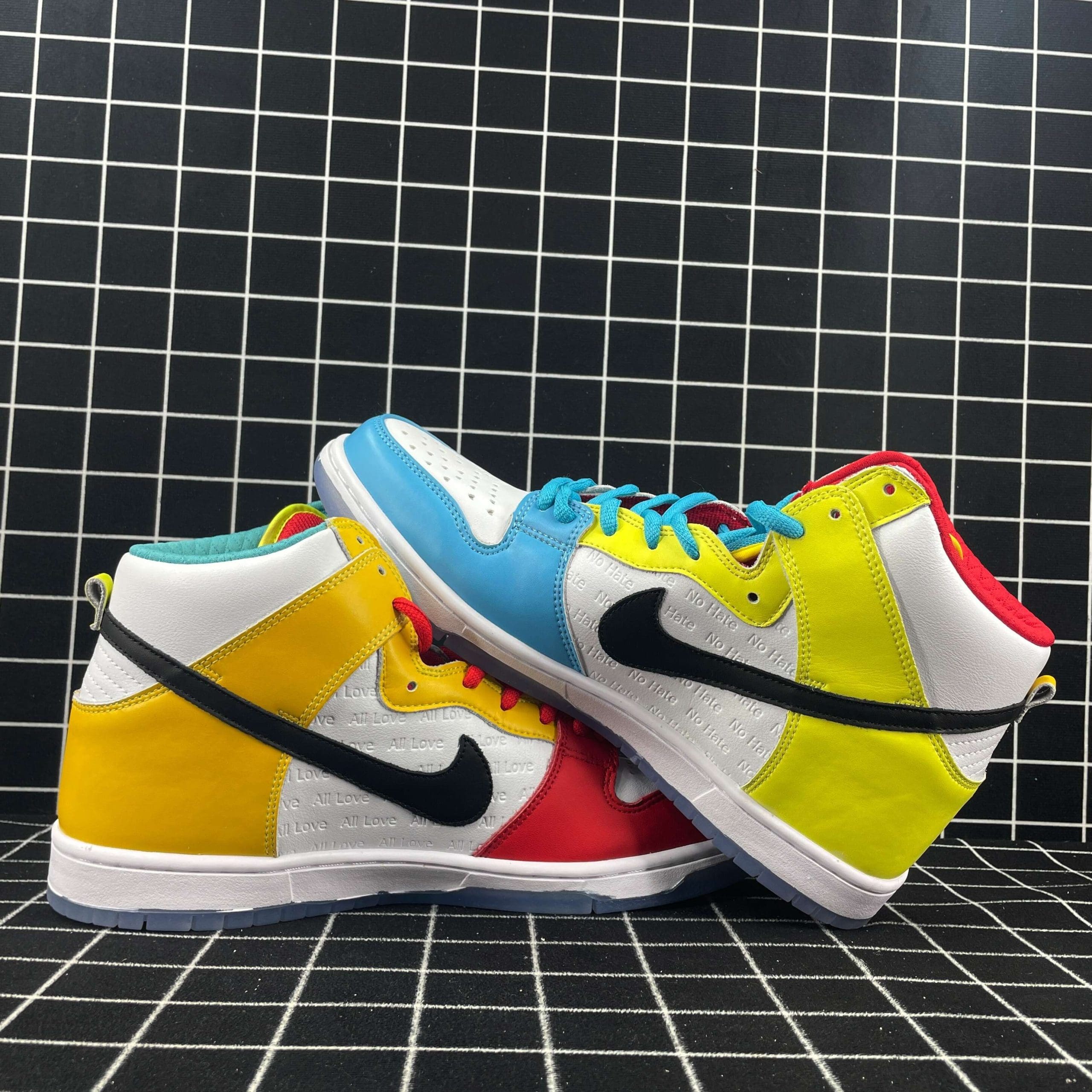 Nike SB Dunk High Pro froSkate All Love Replica