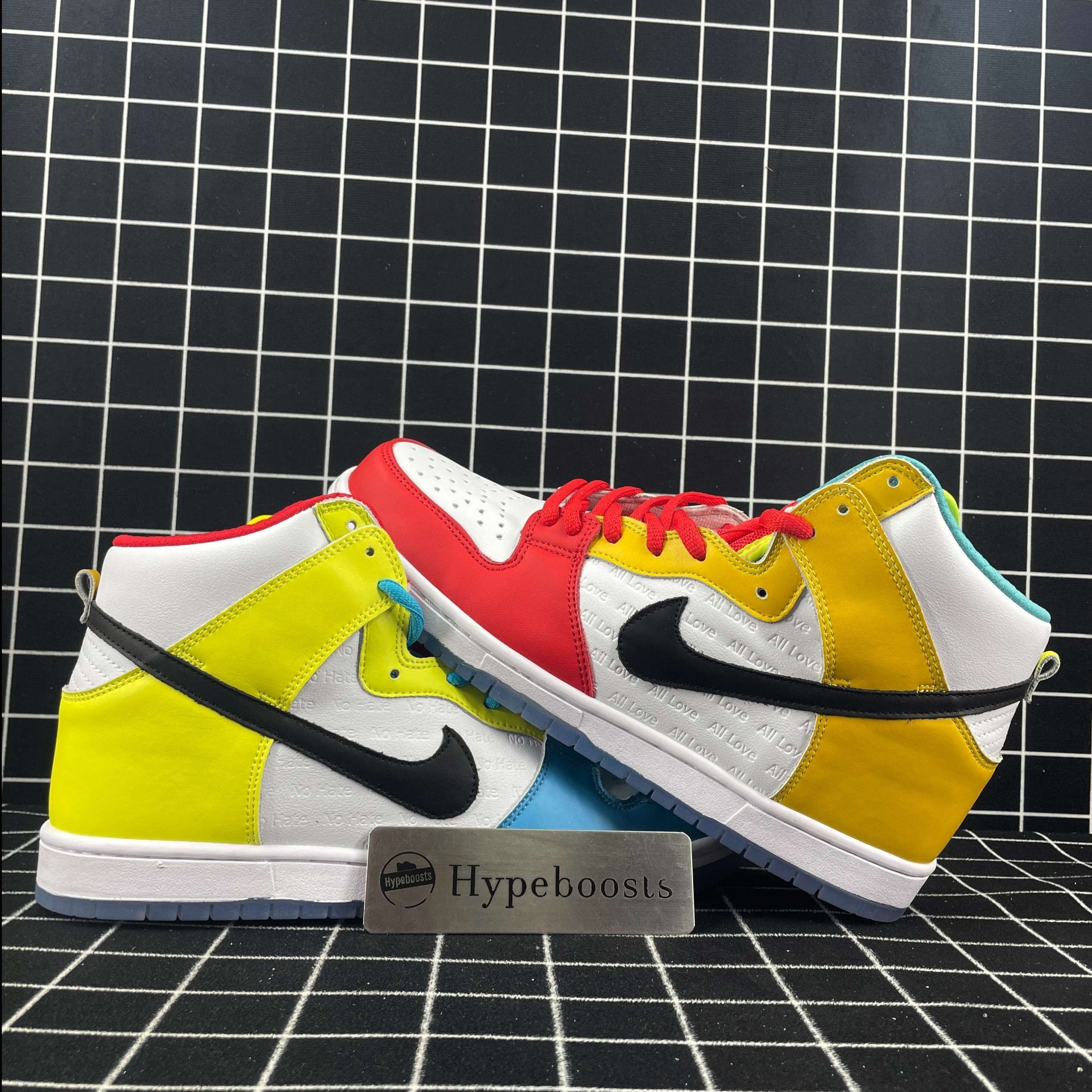 Nike SB Dunk High Pro froSkate All Love Replica