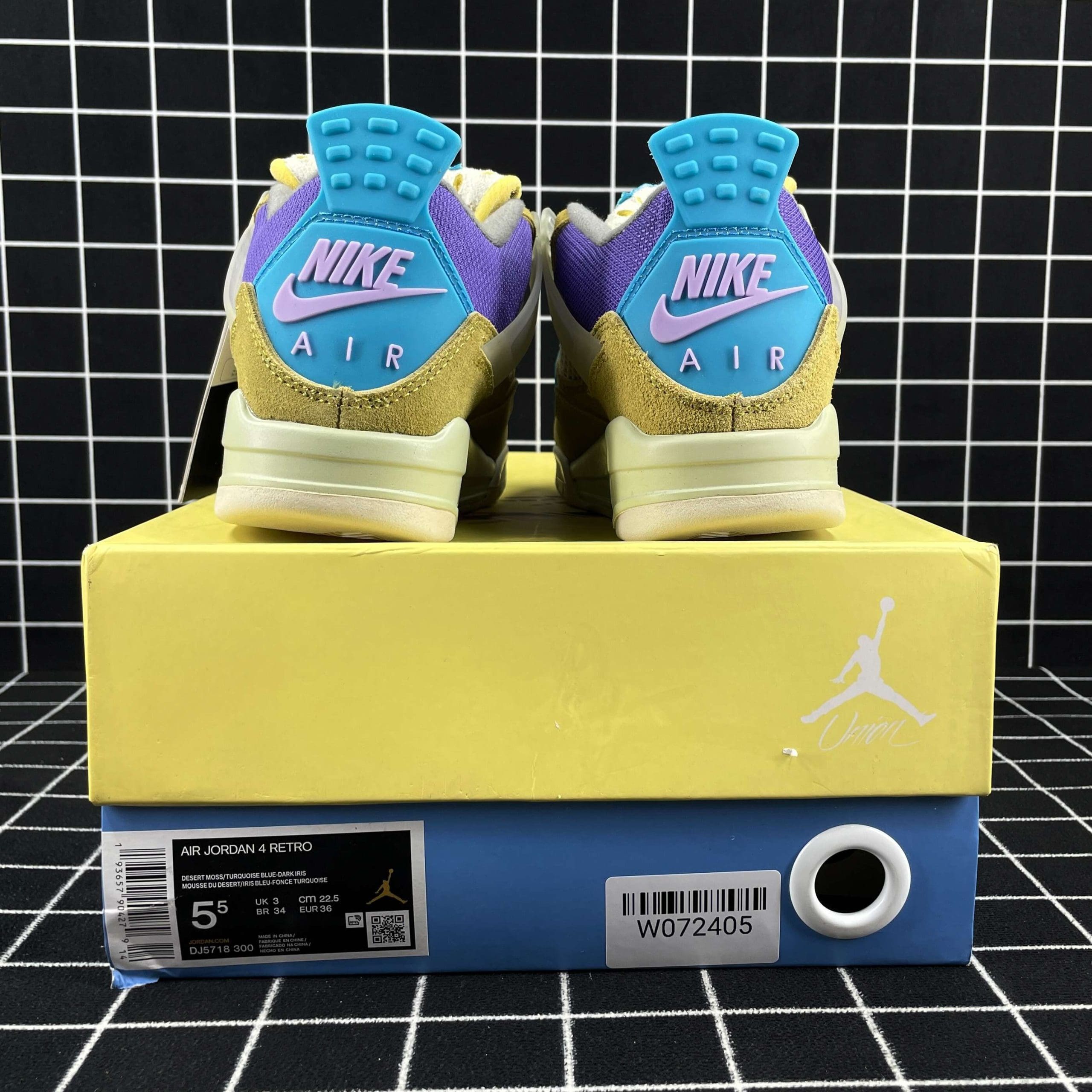 Union LA x Air Jordan 4 Desert Moss Replica