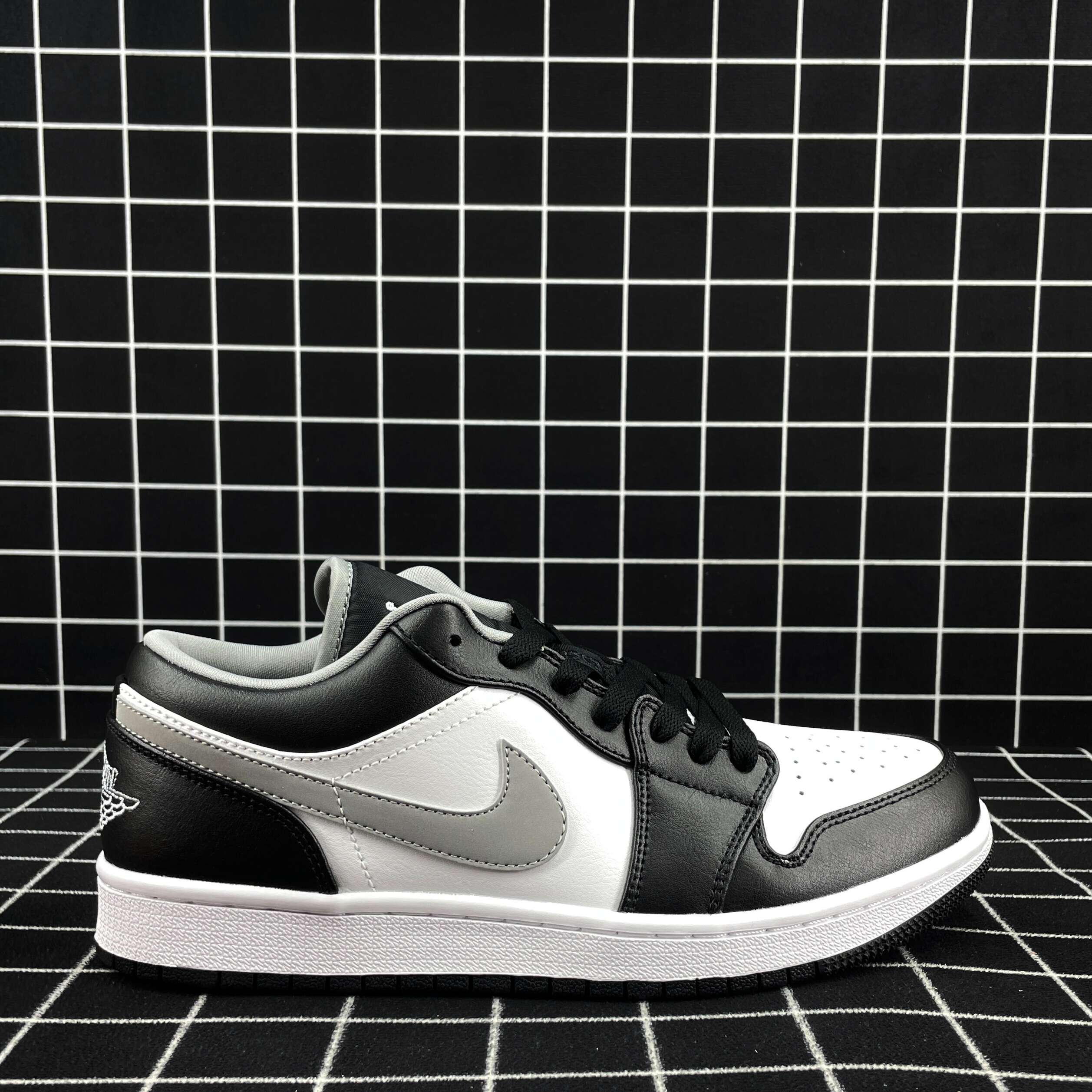 Jordan 1 Low Black Medium Grey Replica