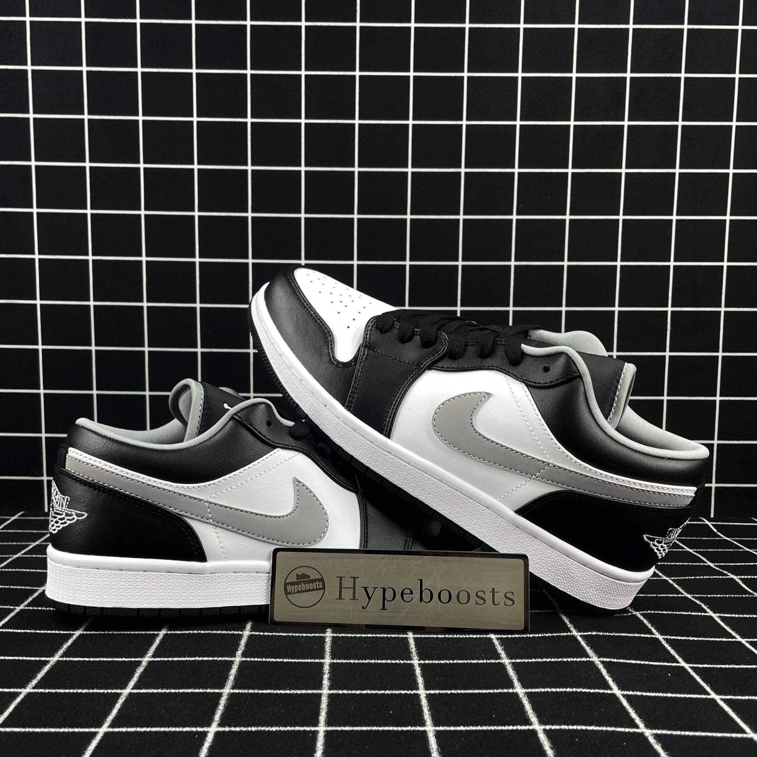 Jordan 1 Low Black Medium Grey Replica