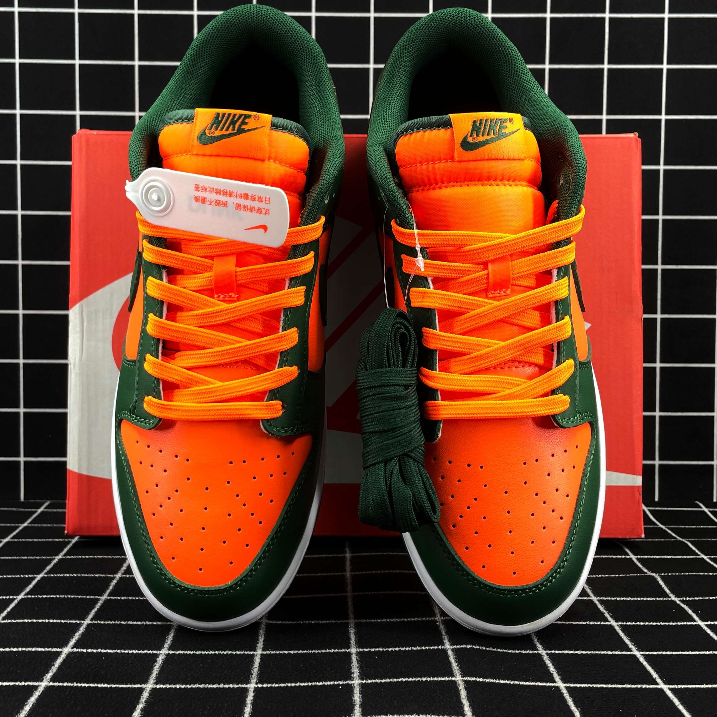 Nike Dunk Low Retro Miami Hurricanes Replica