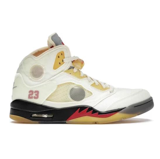 Jordan 5 Retro White Sail Replica
