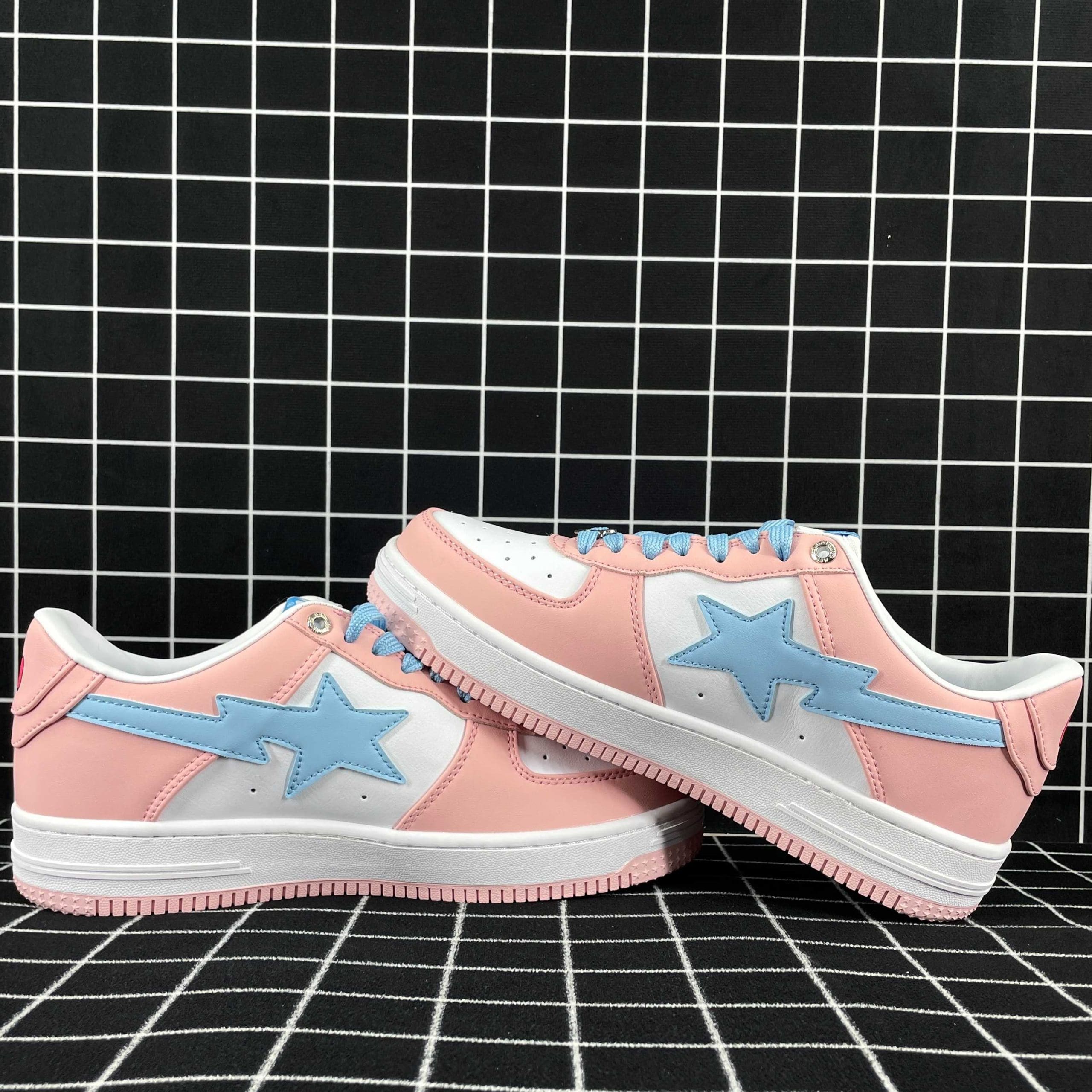 A Bathing Ape Bape Sta Pastel Pink Replica