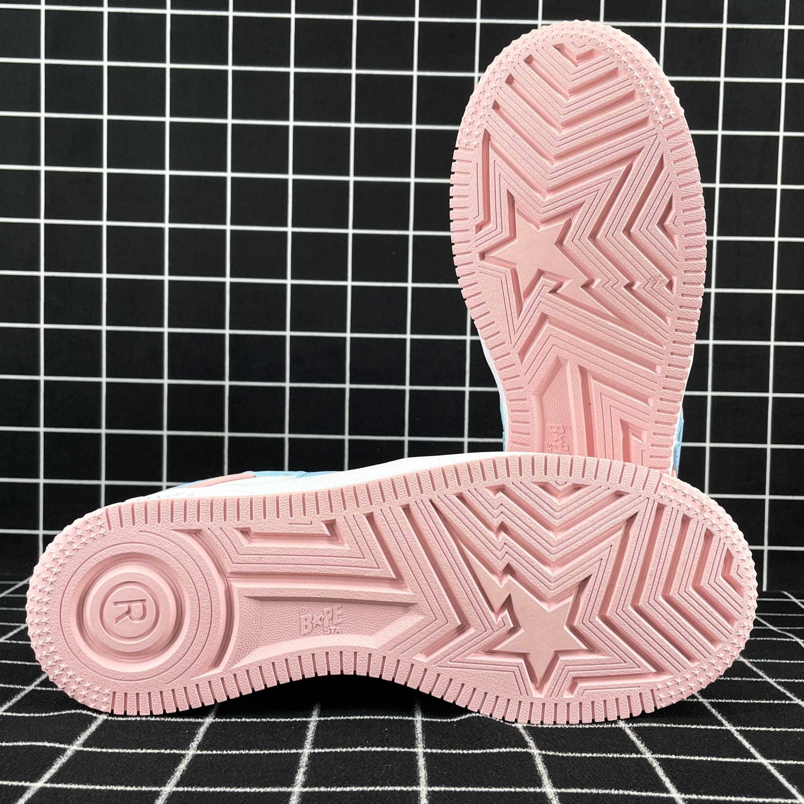 A Bathing Ape Bape Sta Pastel Pink Replica