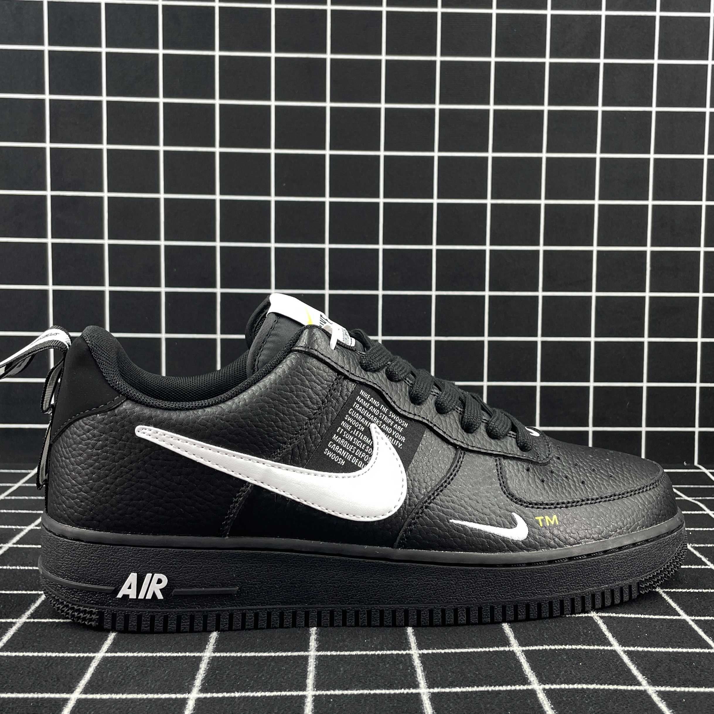 Nike Air Force 1 Low Utility Black White Replica