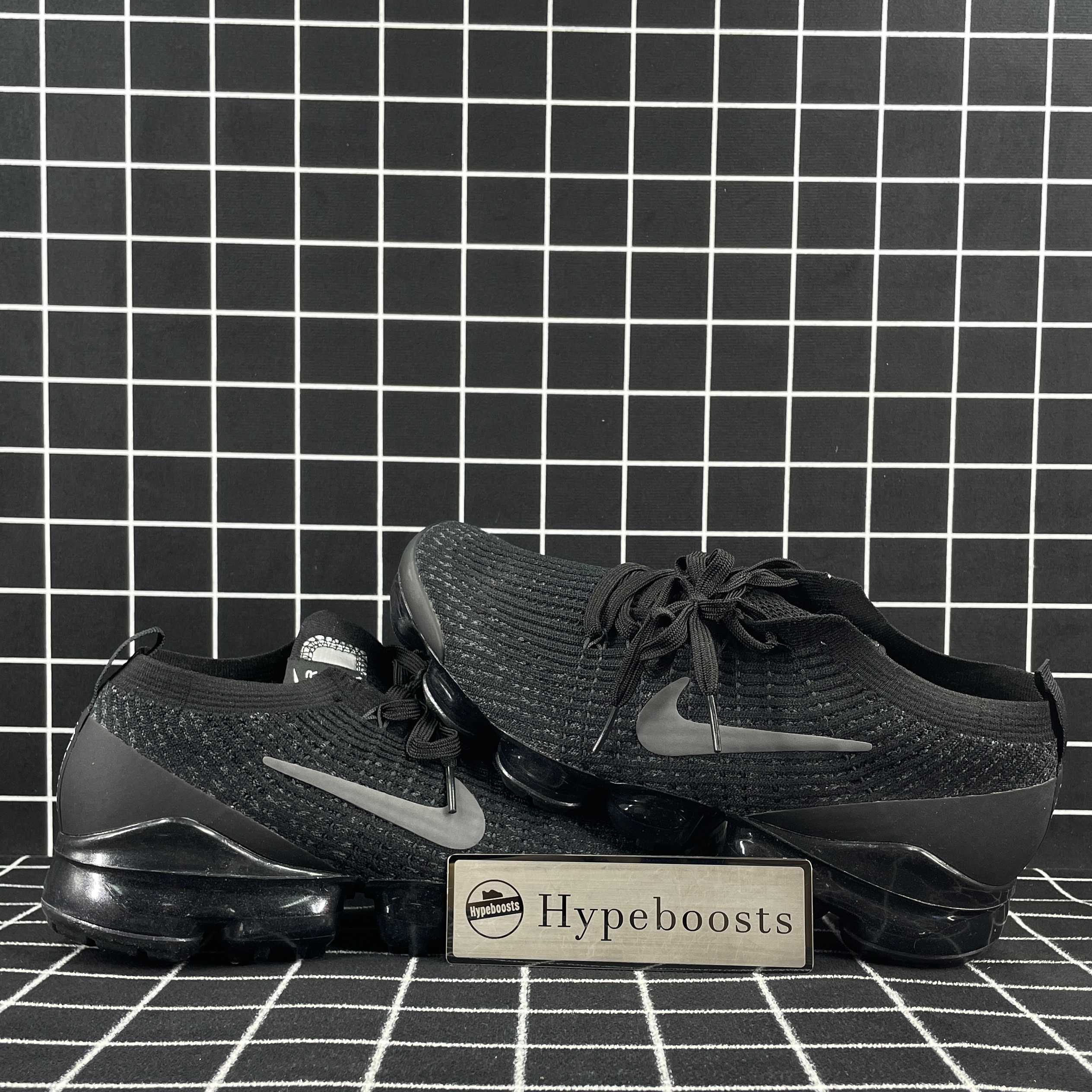 Nike Air VaporMax Flyknit 3.0 Triple Black Replica