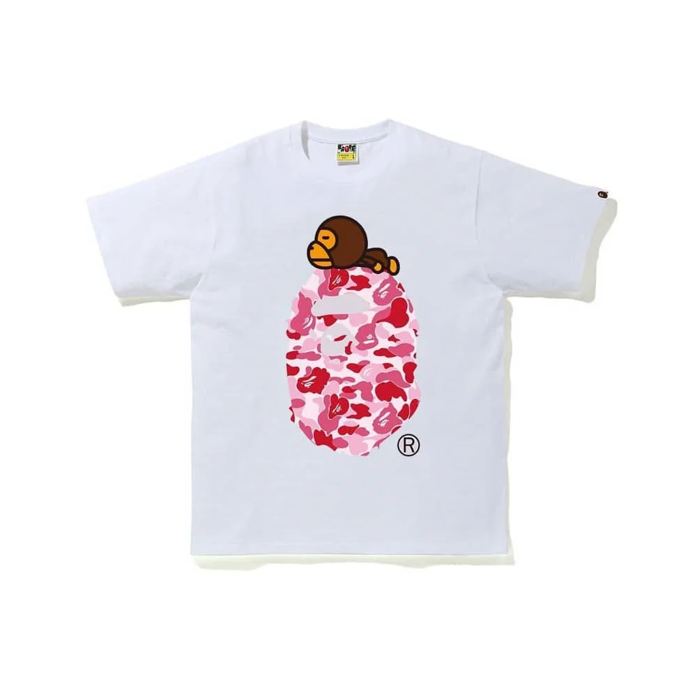 2023 APE Orange Lightning Brown Ape Print Loose Cartoon T to Shirt Unisex Style 16