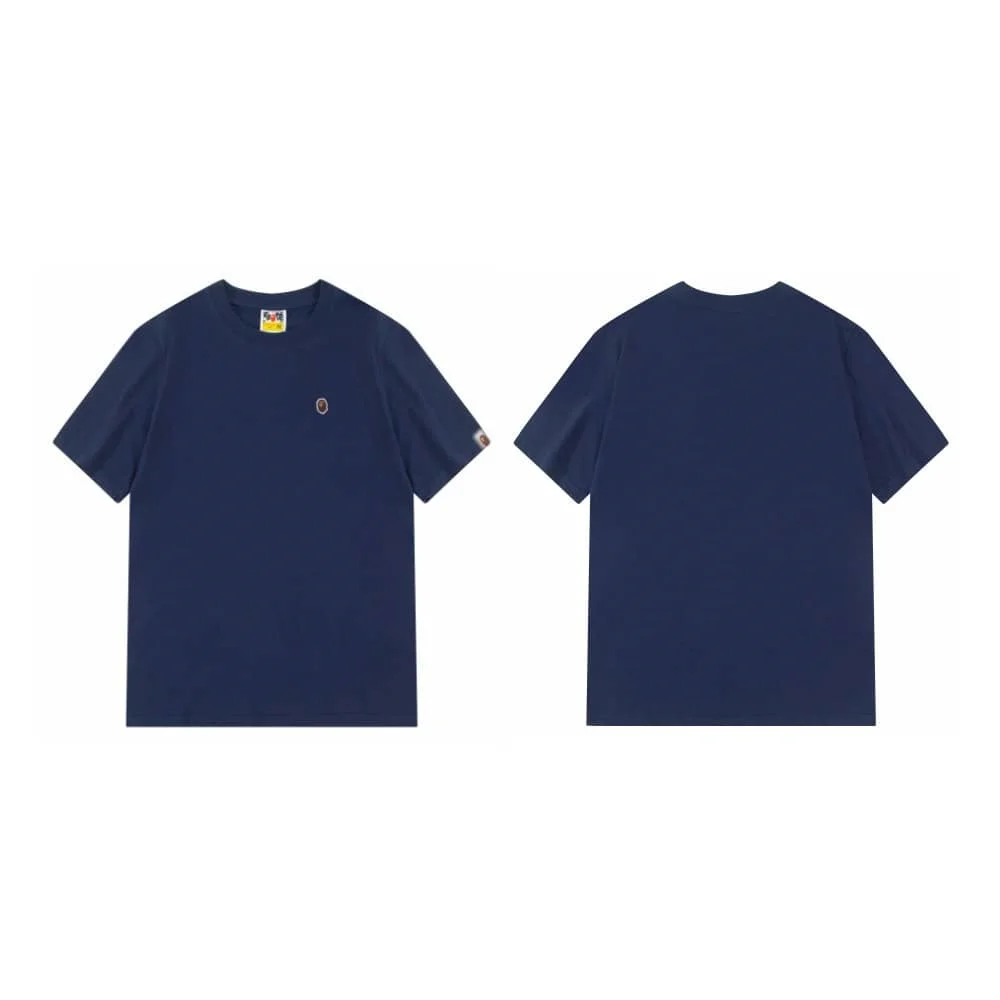 2023 Summer New APE Embroidered Small Ape Logo T to Shirt Cotton Unisex Style 4