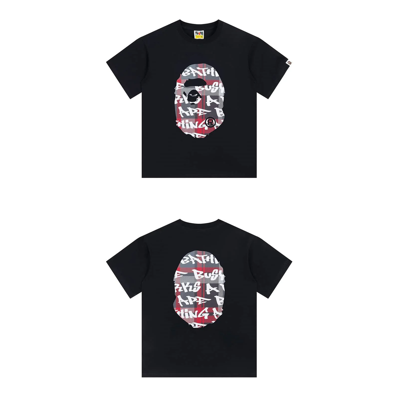 APE Camo Ape Head Print Cotton Casual Fashion T to Shirt Unisex Style 12