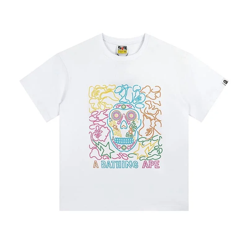 APE Camo Ape Head Print Cotton Casual Fashion T to Shirt Unisex Style 22