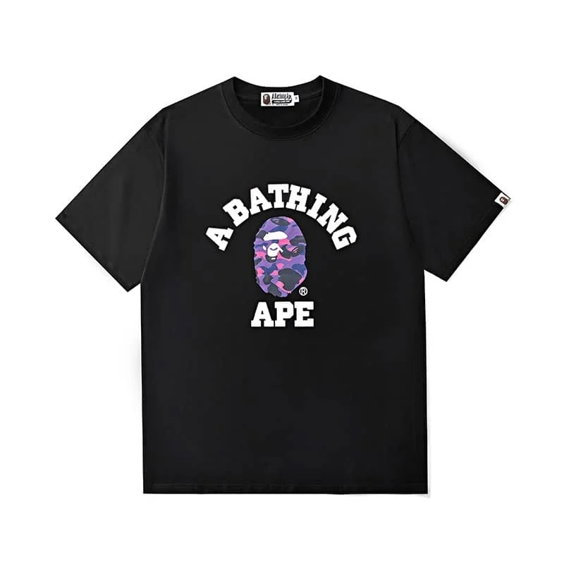 APE Camo Ape Head Print Cotton Casual Fashion T to Shirt Unisex Style 67