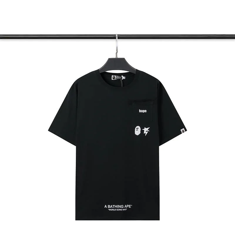 APE Camo Ape Head Print Cotton Casual Fashion T to Shirt Unisex Style 70