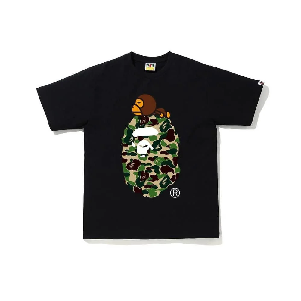 APE Camo Ape Head Print Cotton Casual Fashion T to Shirt Unisex Style 93