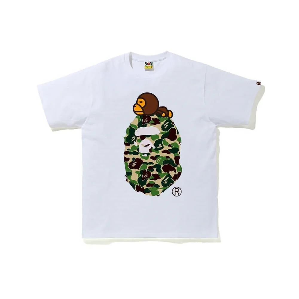 APE Camo Ape Head Print Cotton Casual Fashion T to Shirt Unisex Style 94