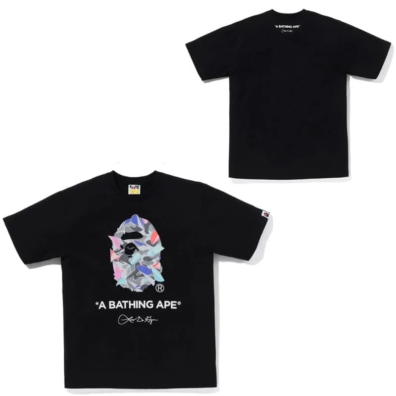 APE Large Ape Print Cotton Youth Fashion T to Shirt Unisex Style 14