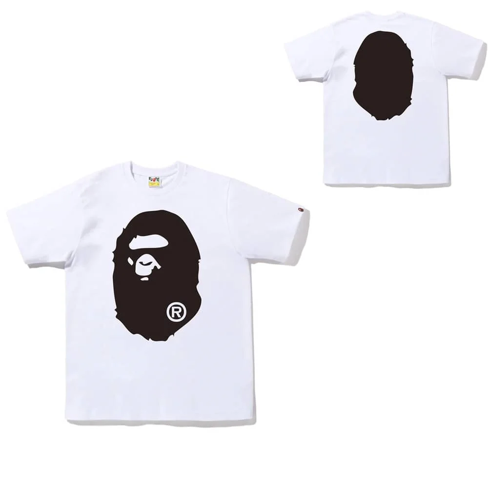 APE Large Ape Print Cotton Youth Fashion T to Shirt Unisex Style 7