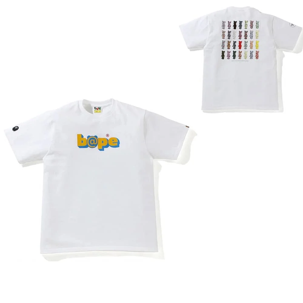 APE Large Ape Print Cotton Youth Fashion T to Shirt Unisex Style 77