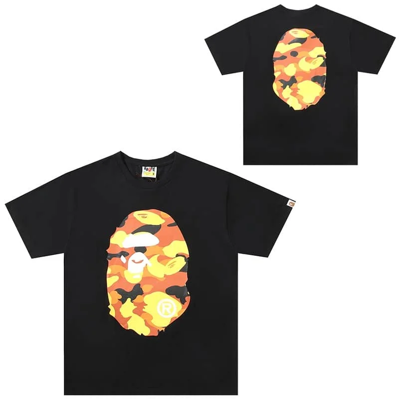 APE Miami International Camo Cotton T to Shirt Unisex Style 47