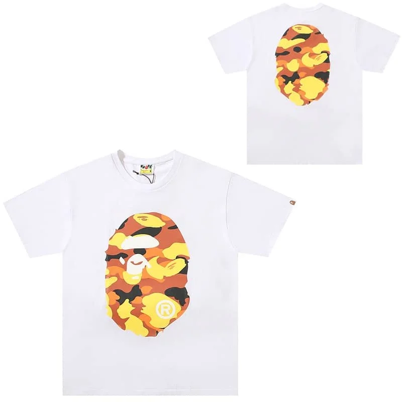 APE Miami International Camo Cotton T to Shirt Unisex Style 48